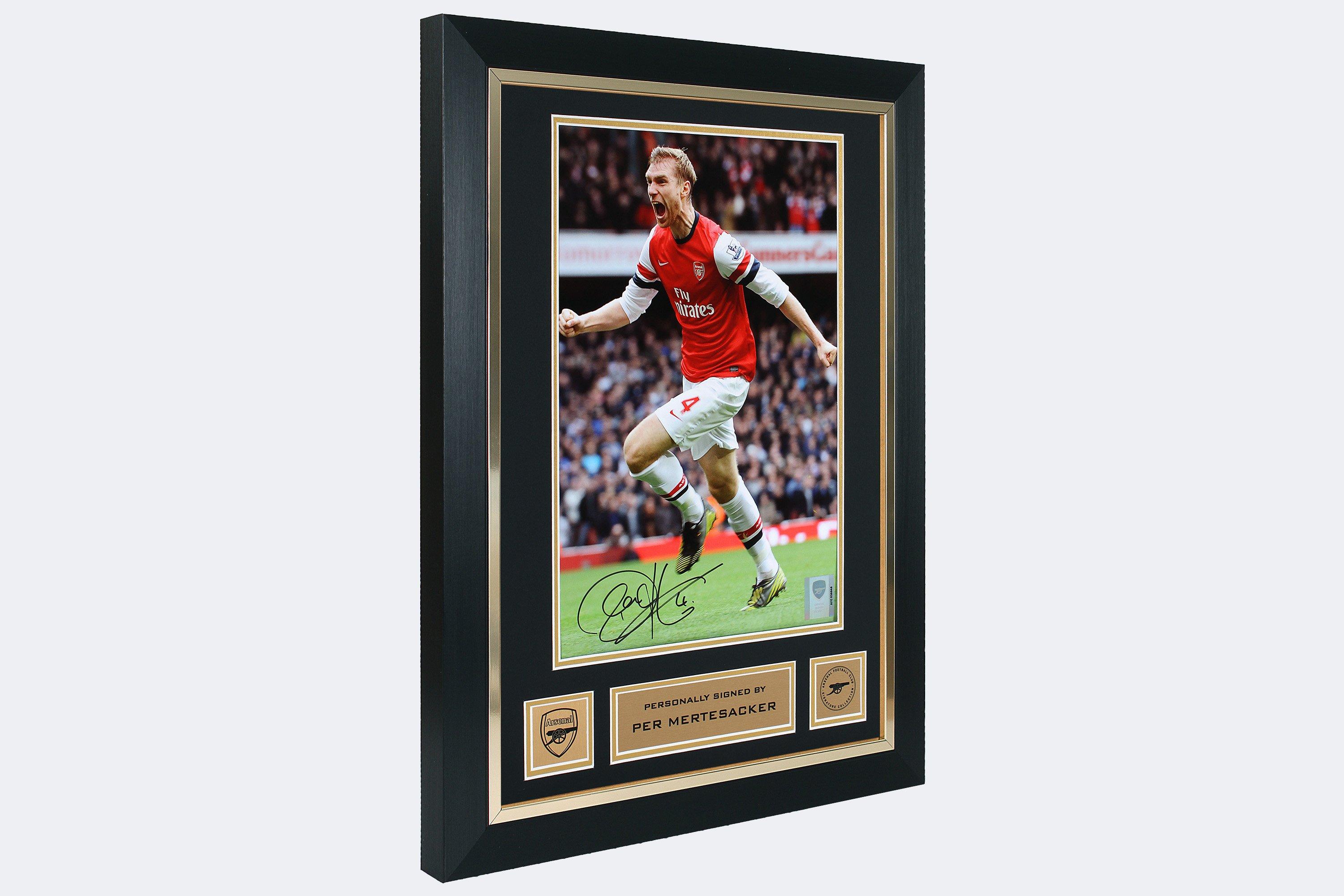 Arsenal Framed Signed Per Mertesacker Print