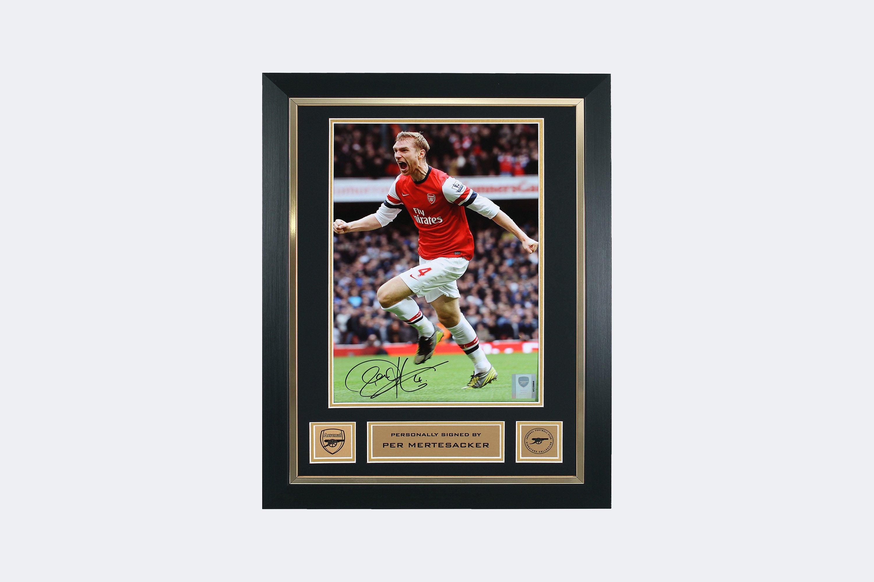 Arsenal Framed Signed Per Mertesacker Print