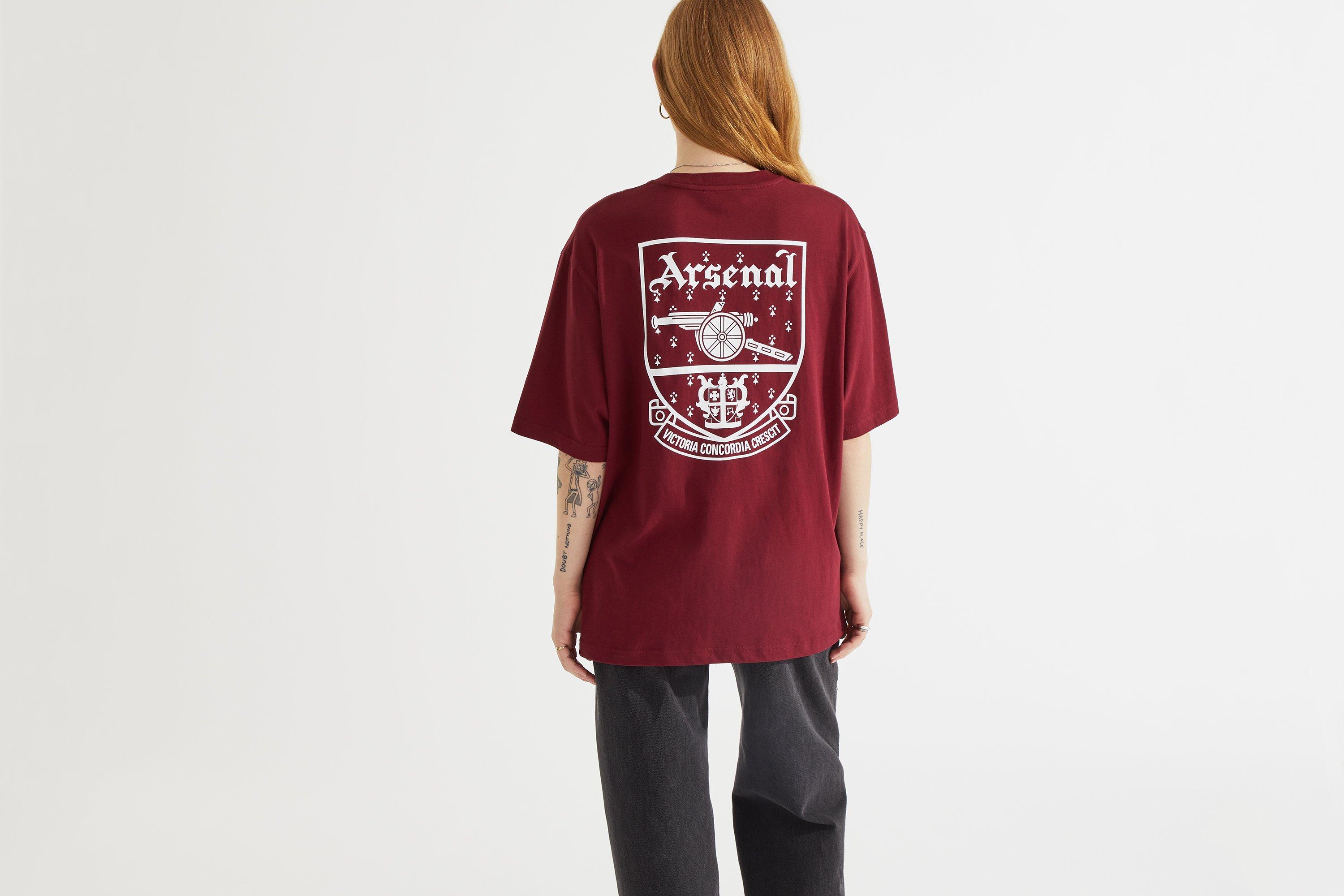 Arsenal Womens Burgundy Concordia T-Shirt