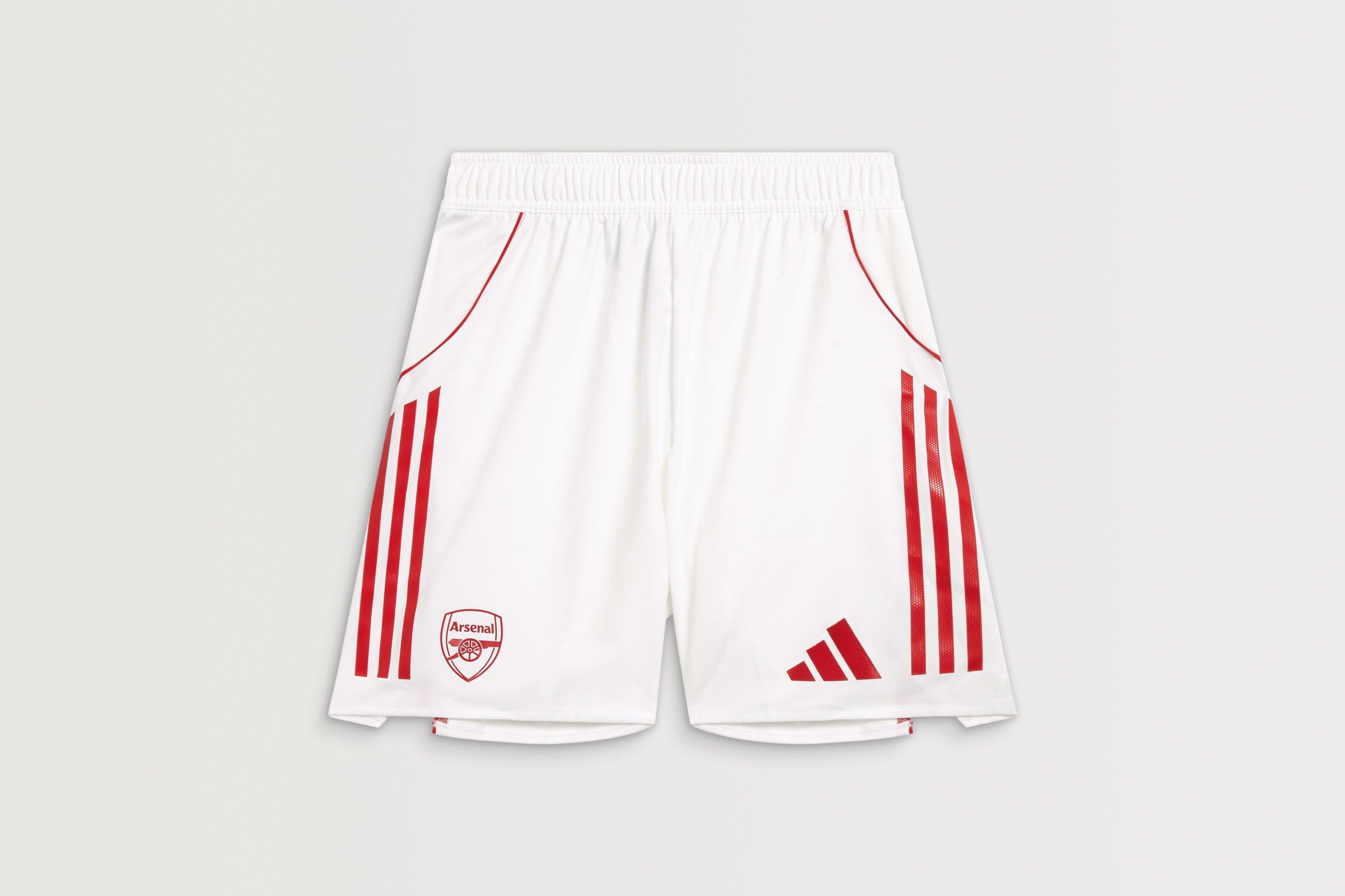 Arsenal adidas 25/26 Authentic Home Shorts