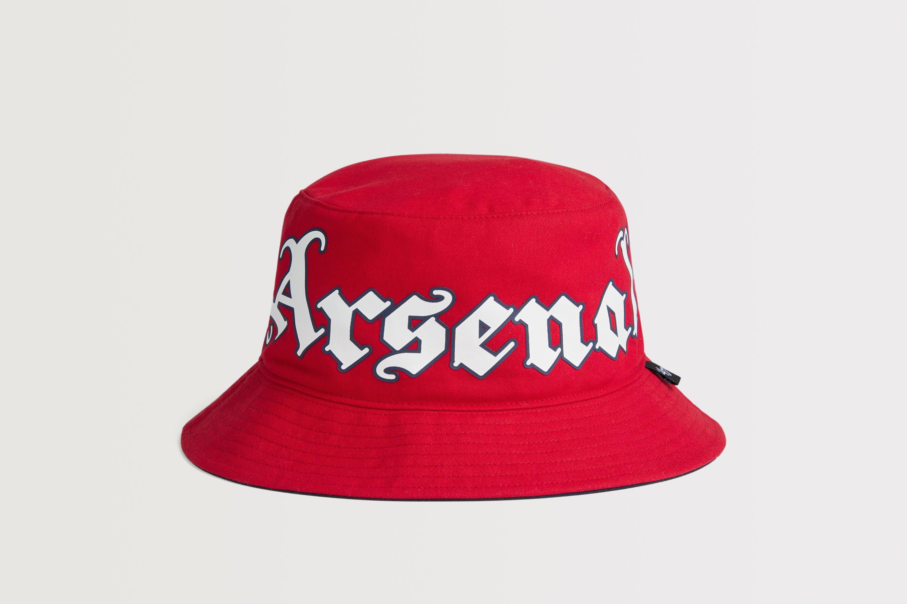 Arsenal 47 Red Gothic Bucket Hat