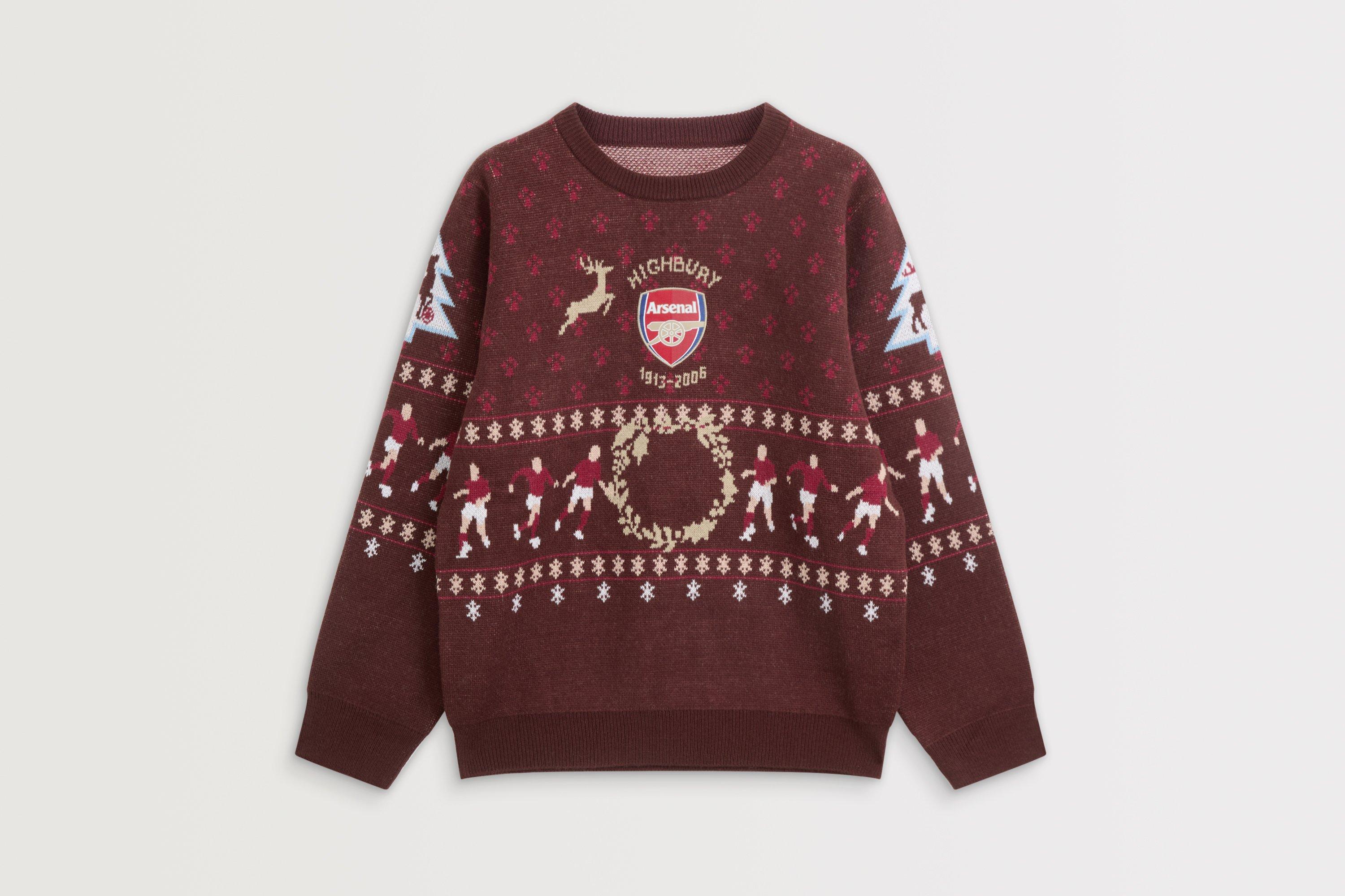 Arsenal Kids Highbury Christmas Jumper