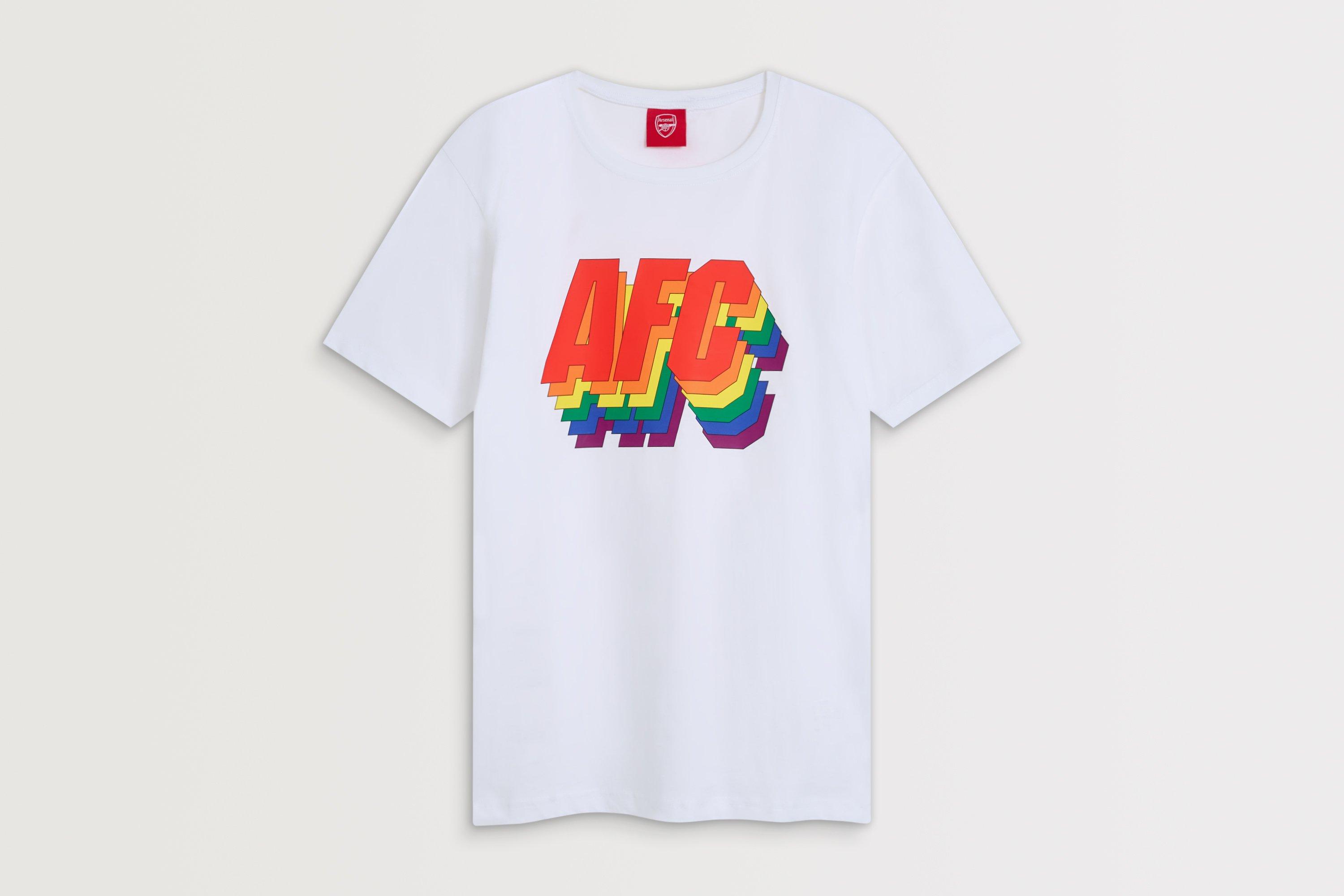 Arsenal Pride T-Shirt in White
