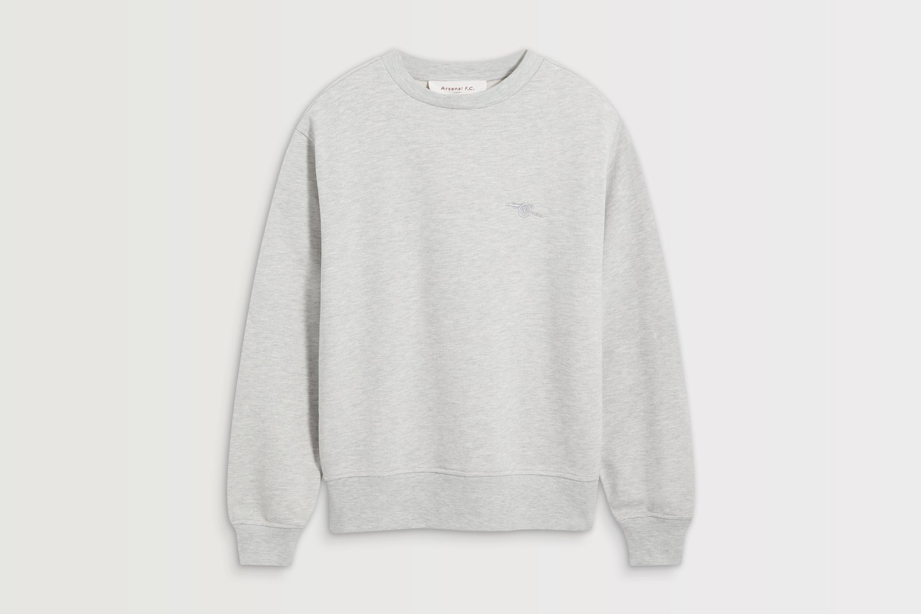 Arsenal Womens Essentials Grey Cannon Sweatshirt