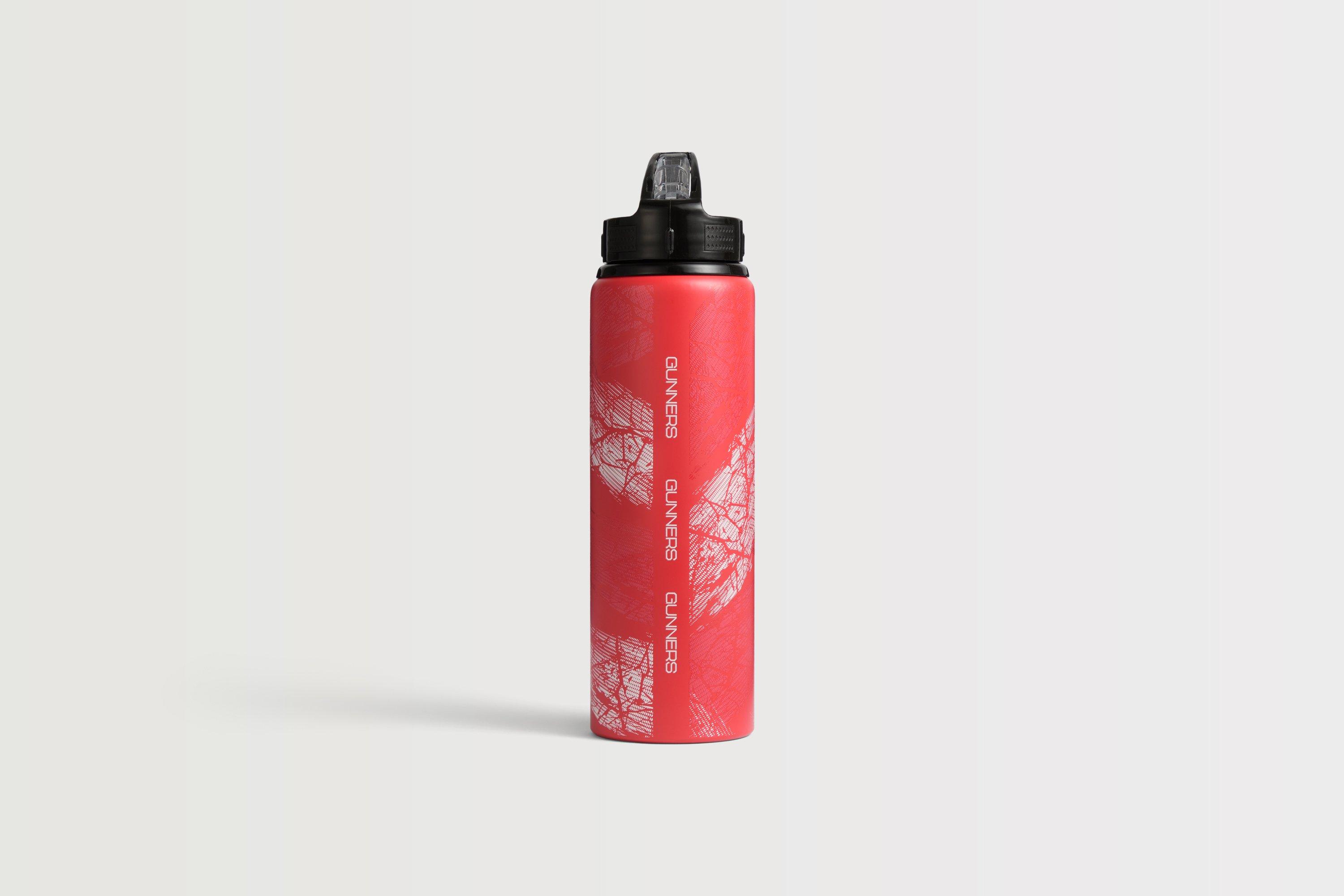 Arsenal 750ml Aluminium 3D Bottle