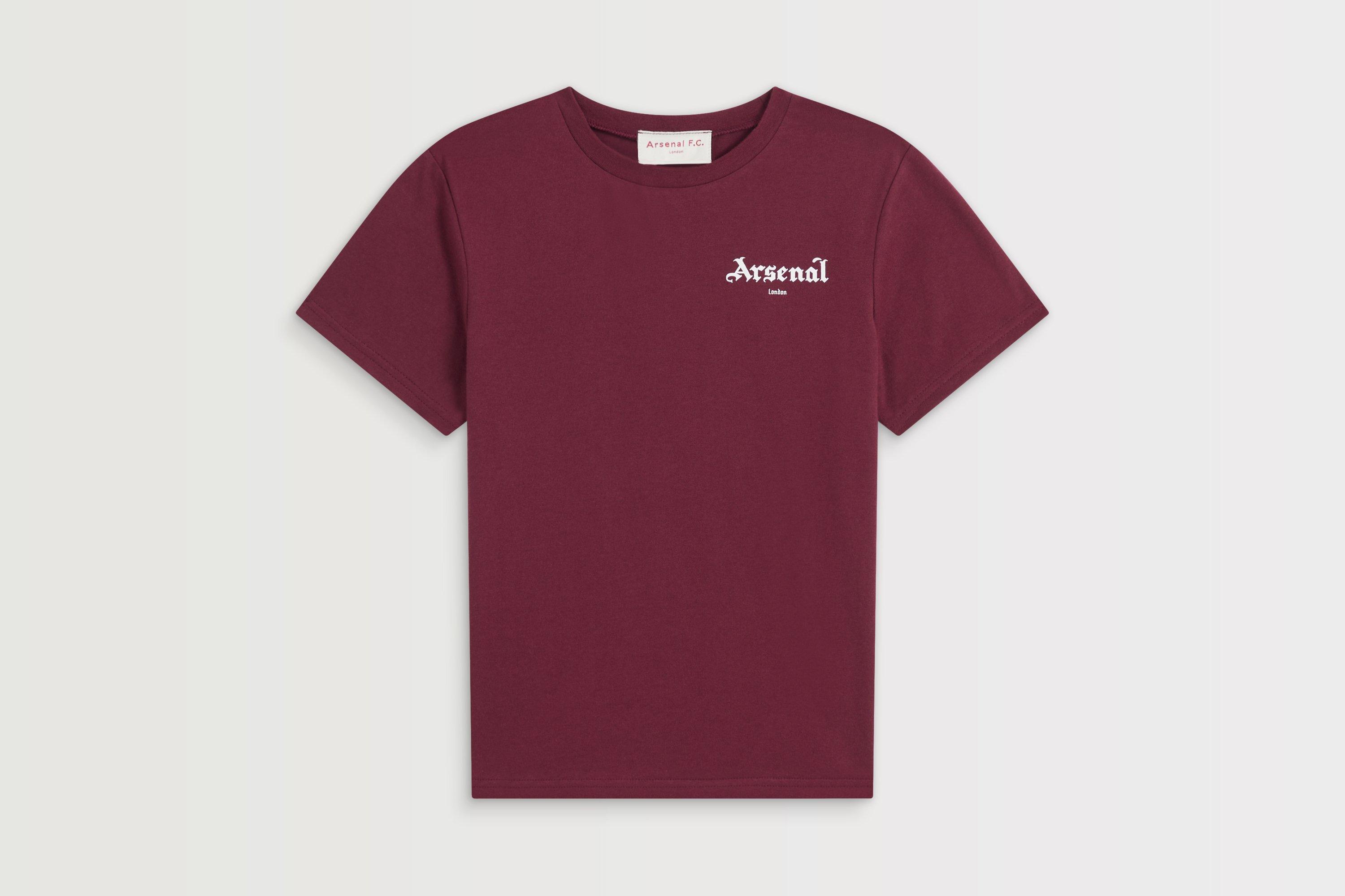 Arsenal Kids Burgundy Concordia T-Shirt