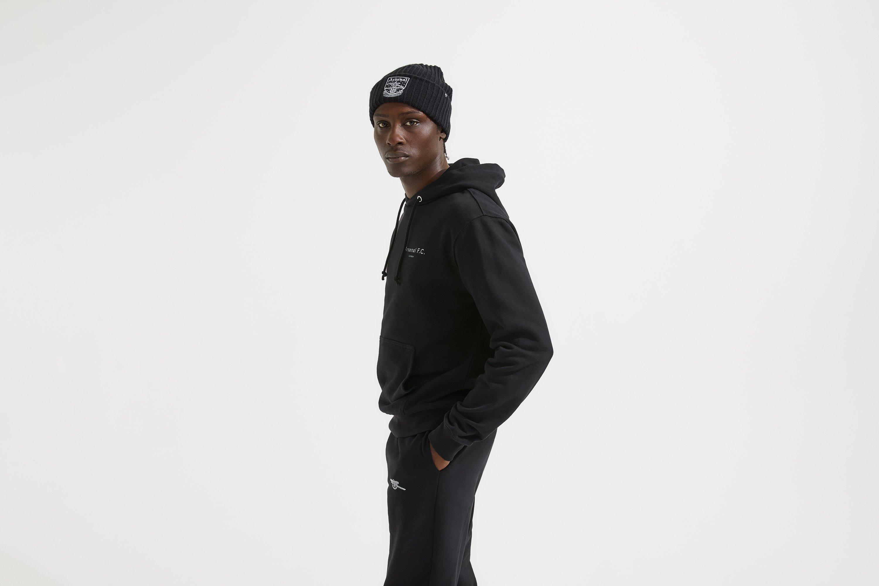 Arsenal 47 Black Concordia Crest Beanie