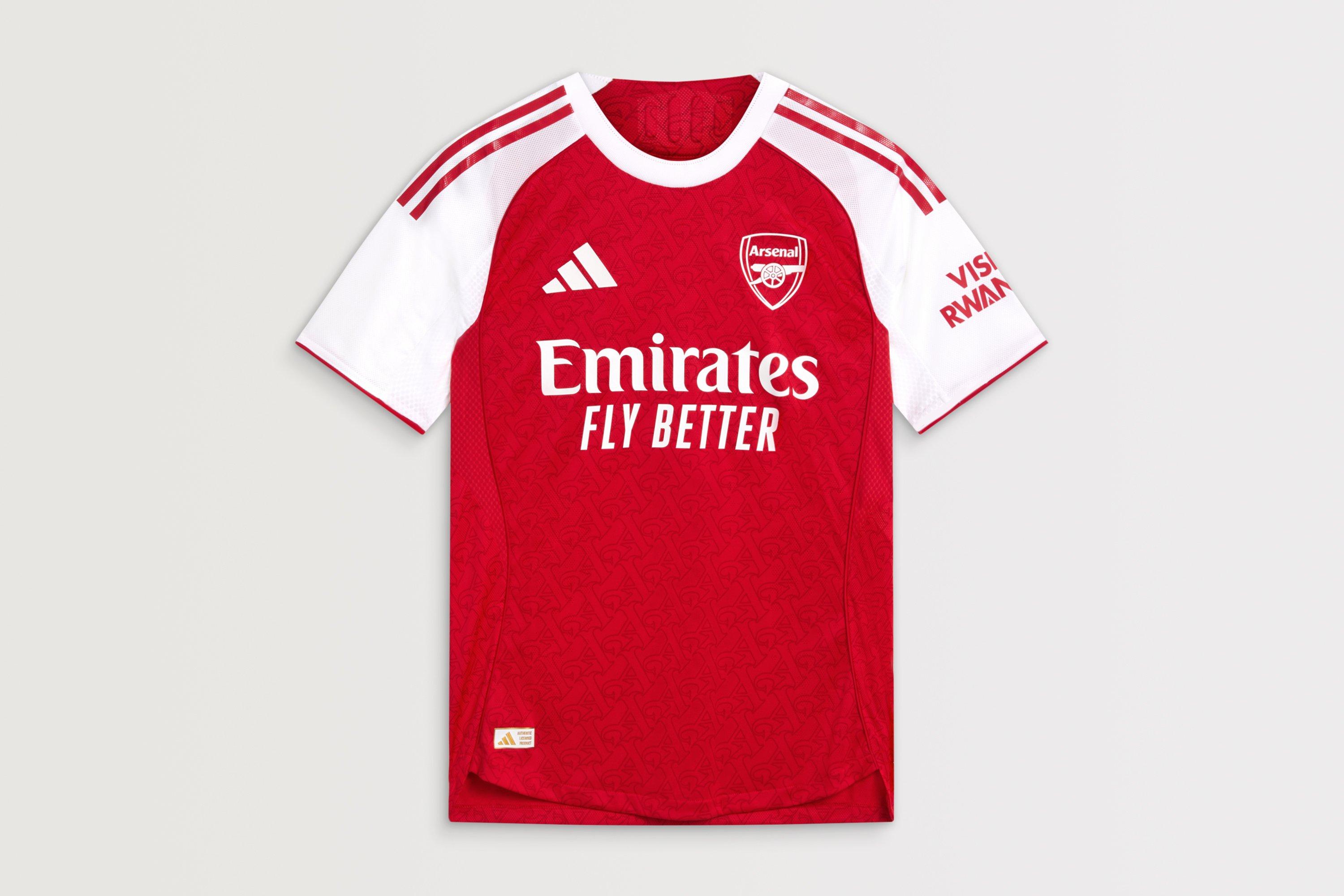 Arsenal adidas UWCL Champions Authentic Home Shirt