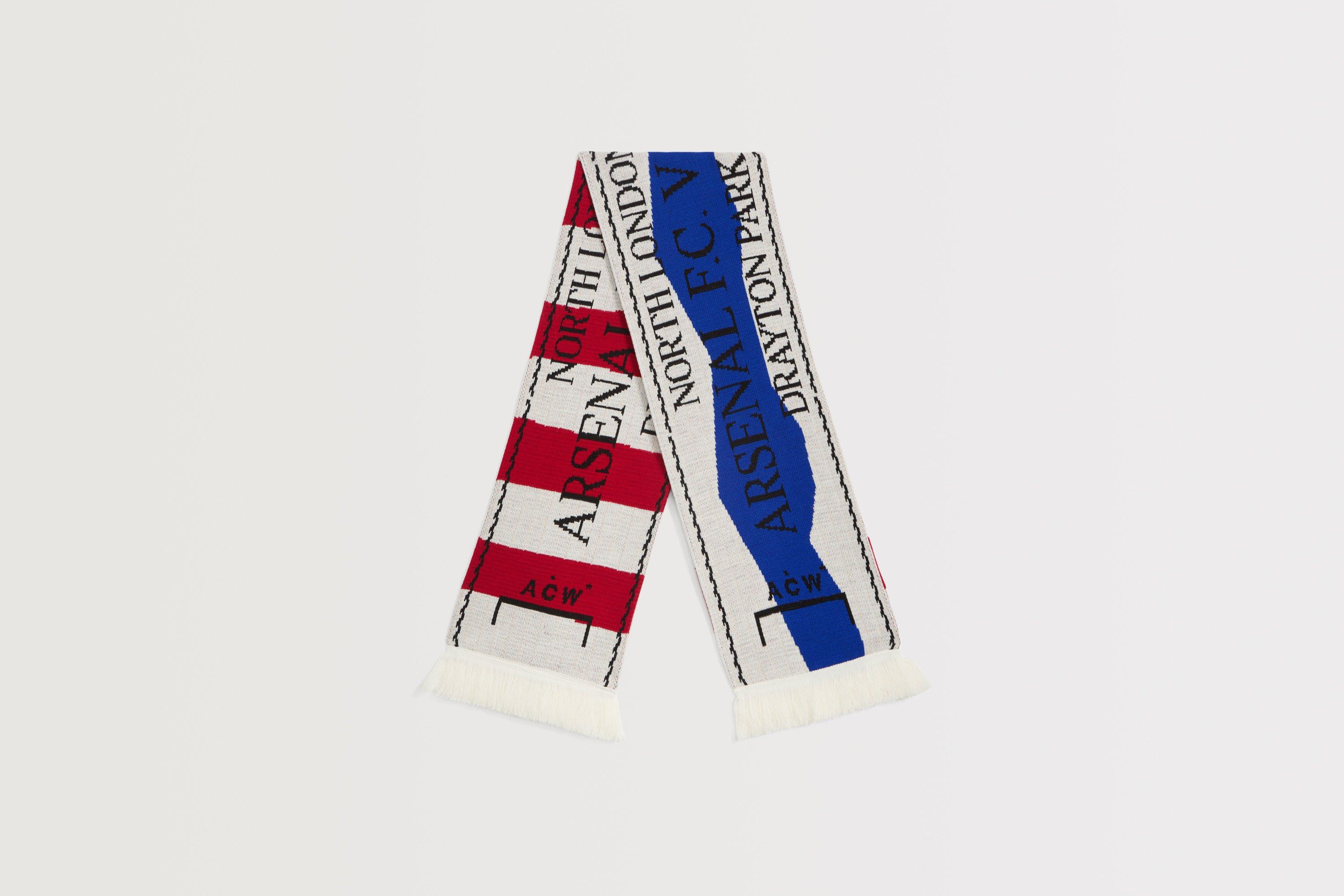 Arsenal x A-COLD-WALL* Derby Red Scarf