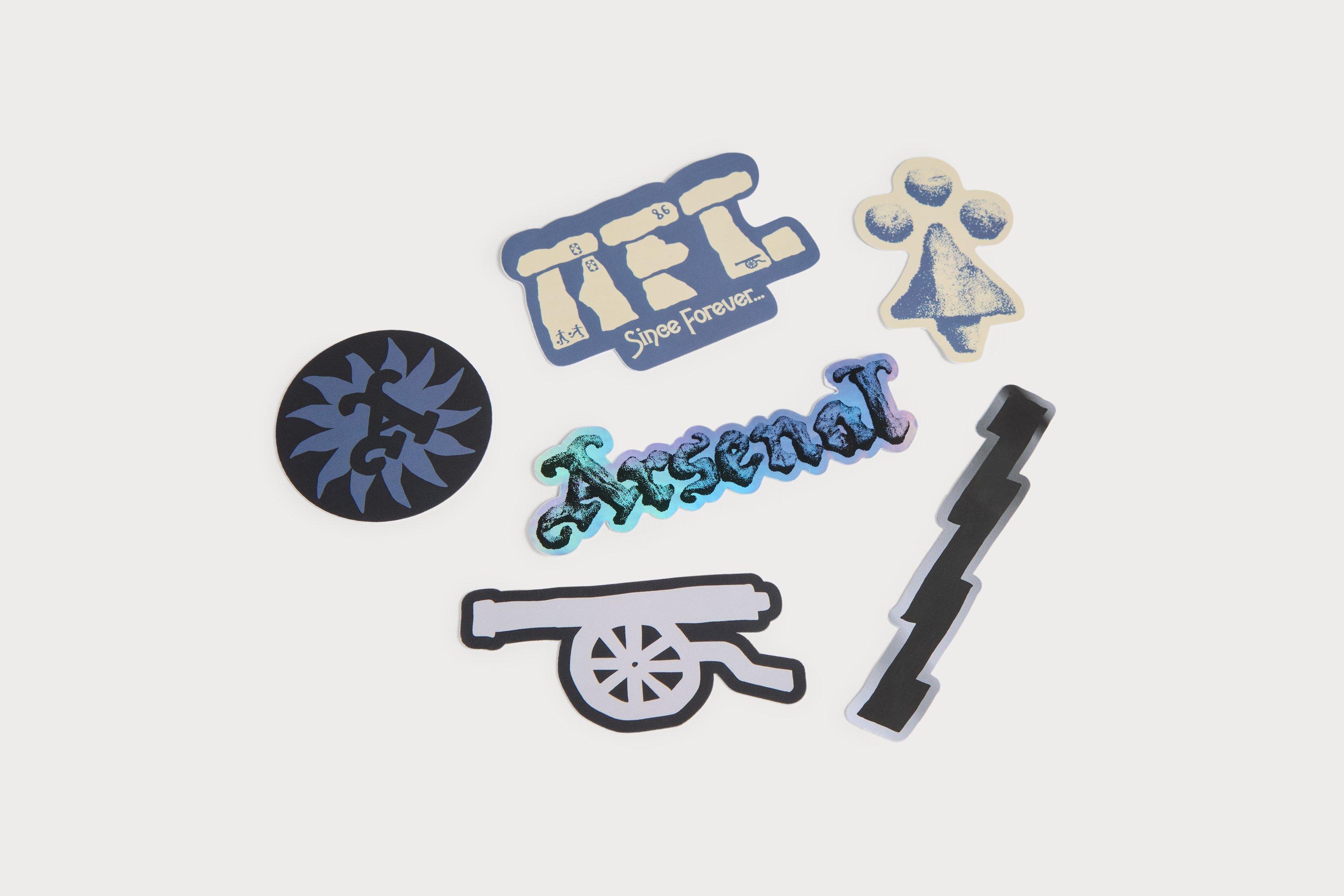 Arsenal N7 Sticker Pack