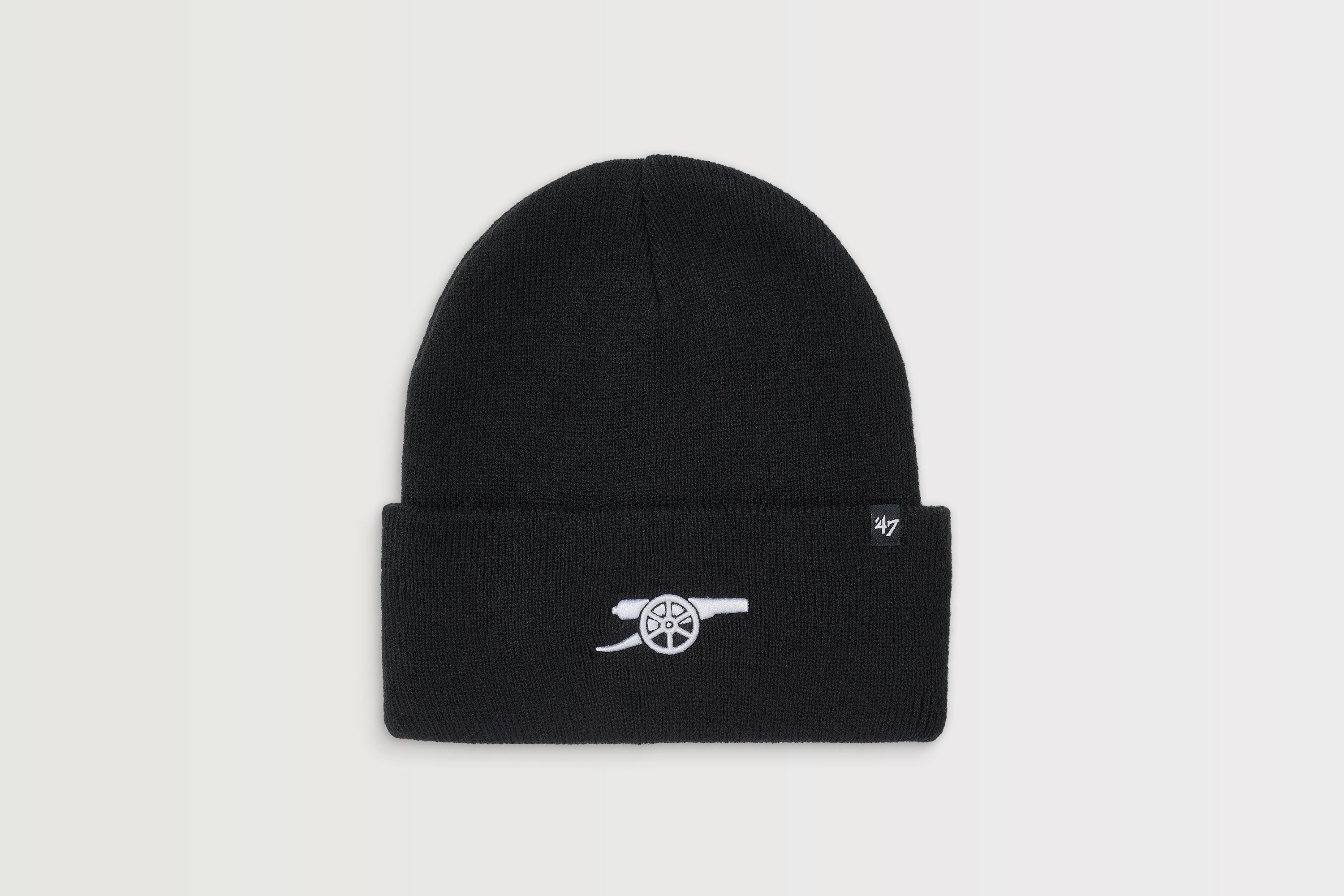 Arsenal 47 Black Cannon Beanie