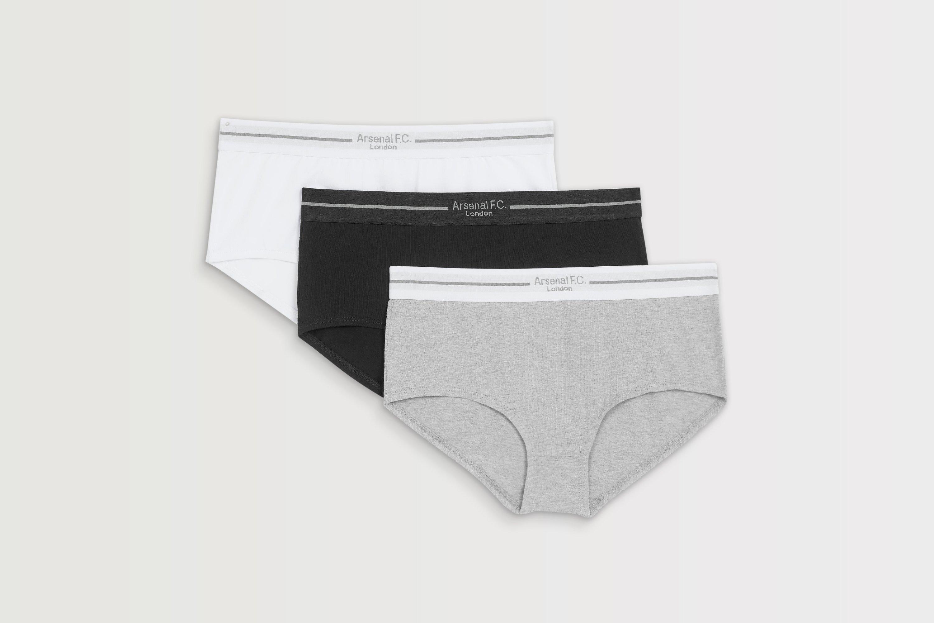 Arsenal Womens Essentials 3pk Briefs