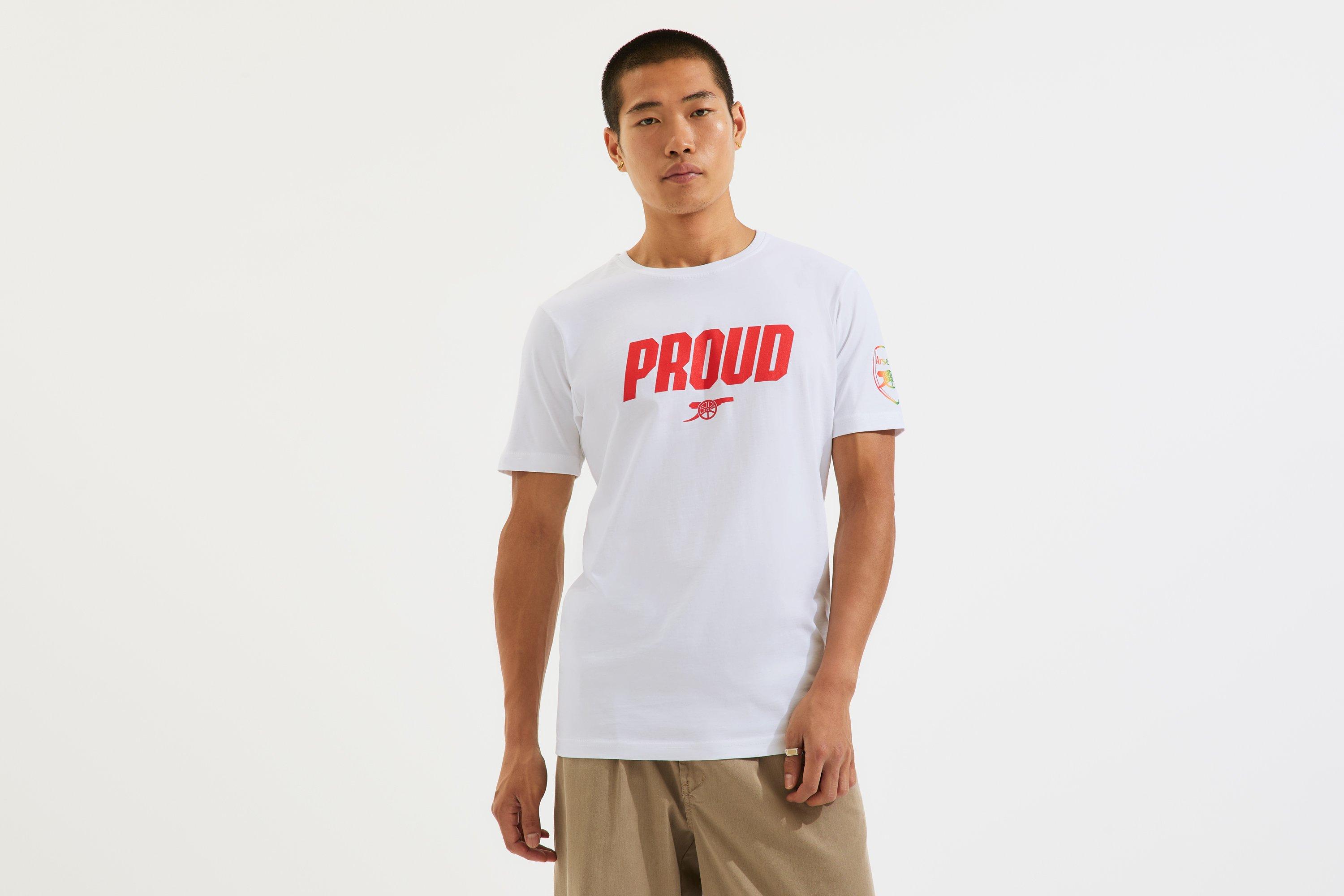 Arsenal Proud T-Shirt in White