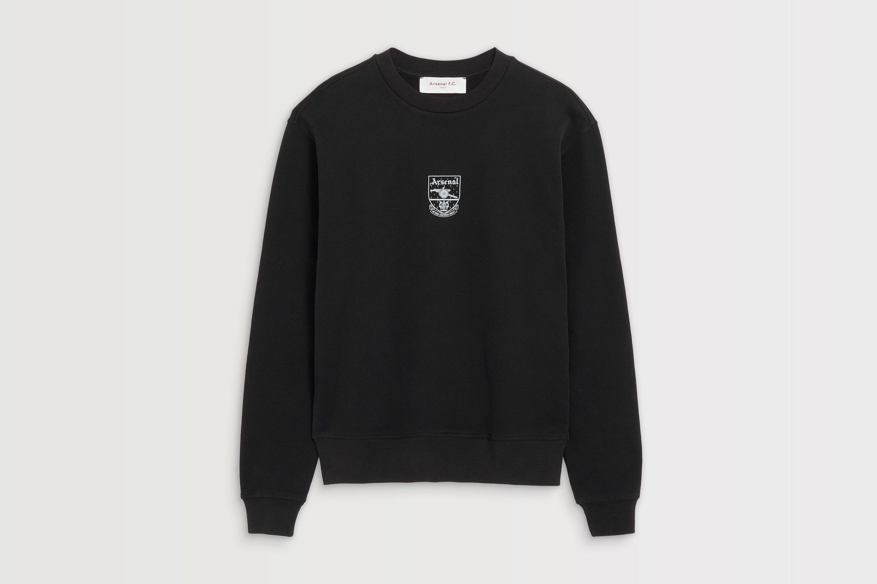 Arsenal Black Concordia Sweatshirt