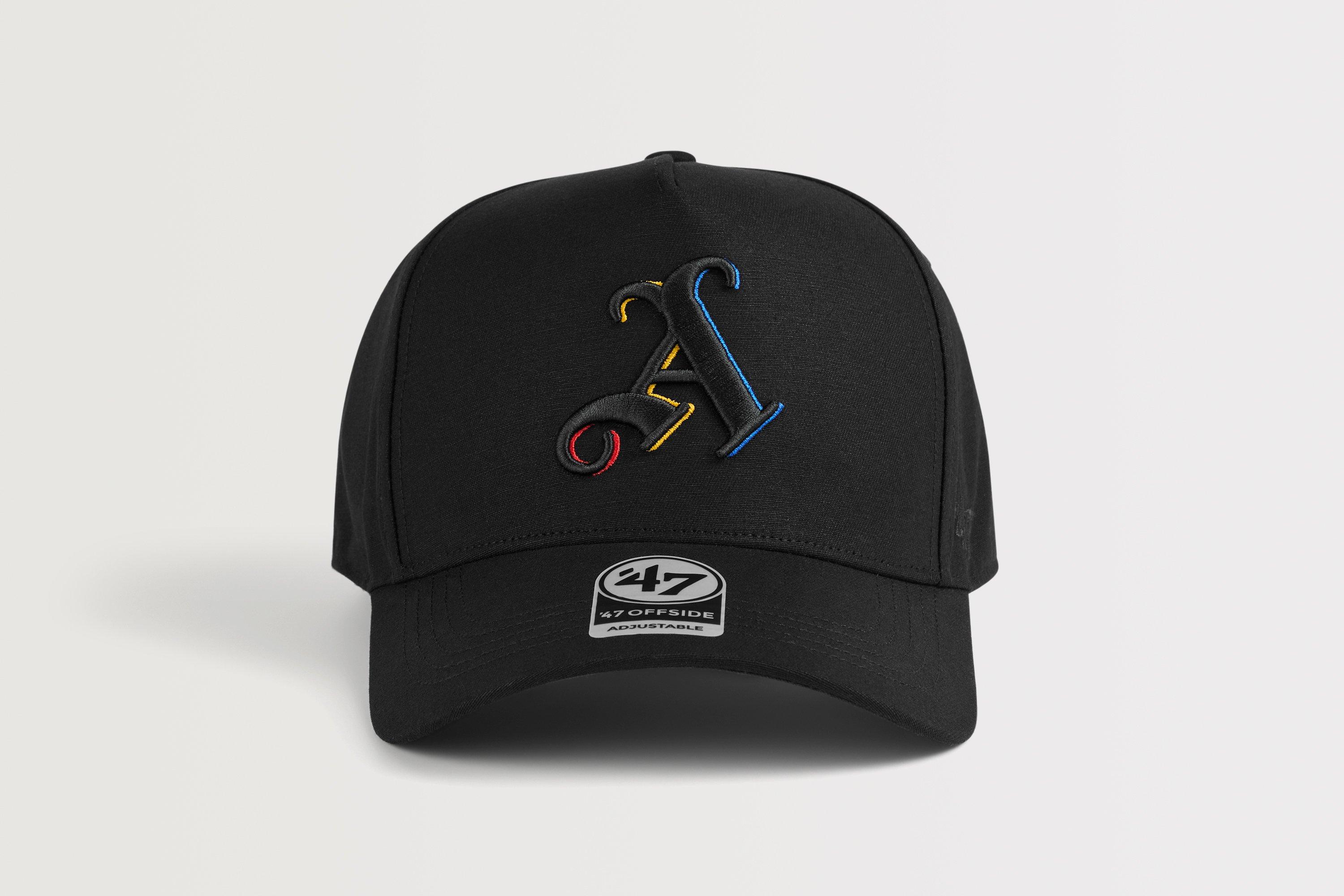 Arsenal 47 Black Tonal Gothic A Cap