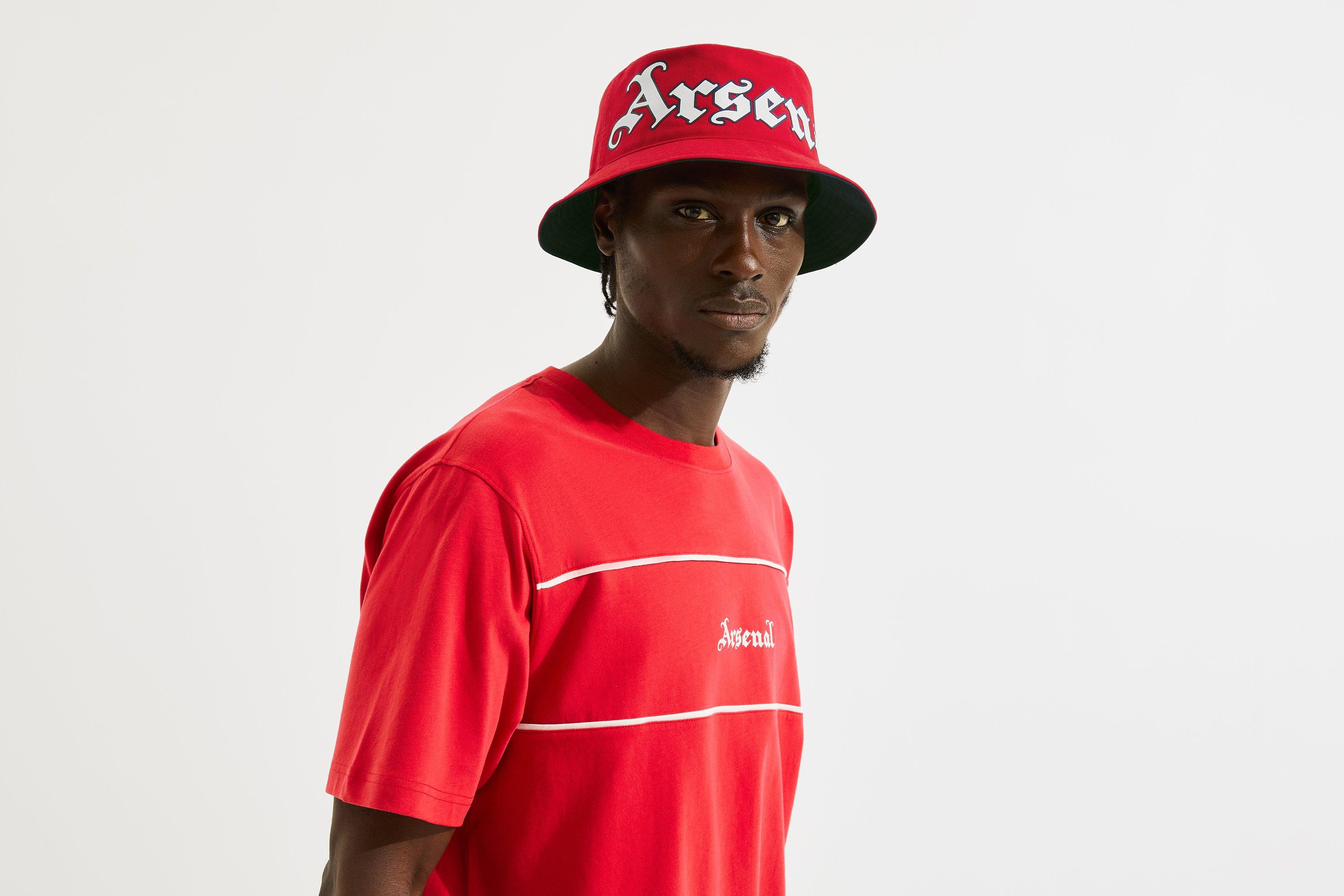 Arsenal 47 Red Gothic Bucket Hat