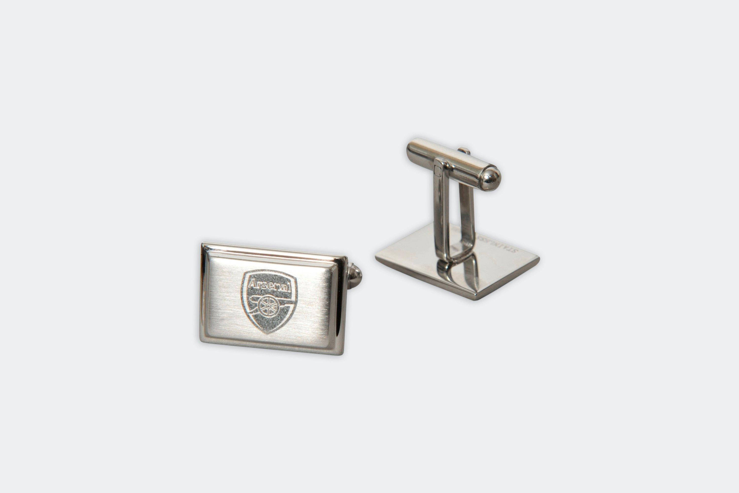 Arsenal Crest Stainless Steel Cuffllinks