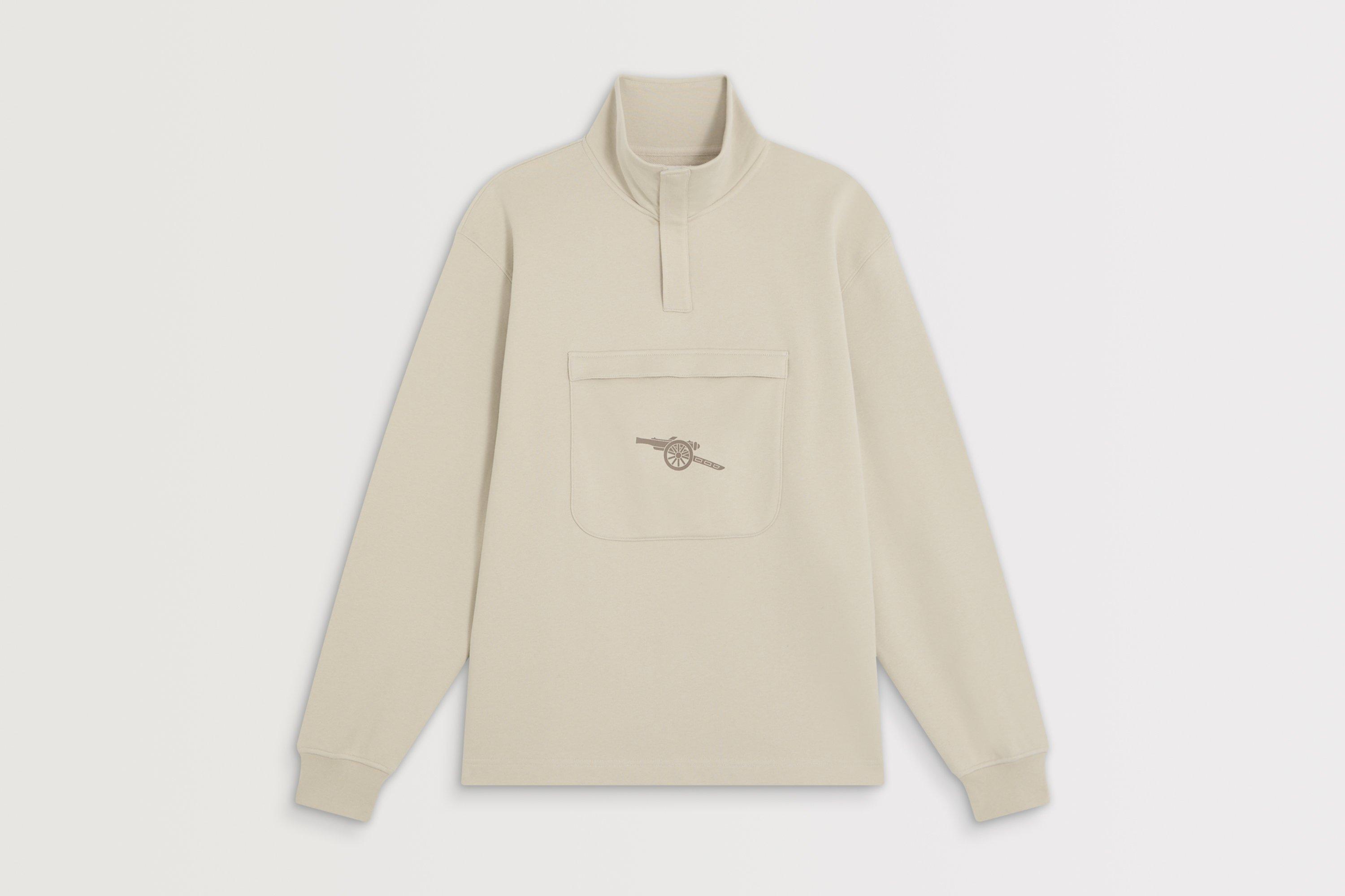 Arsenal Holloway Social Club 1/4 Zip Sweatshirt