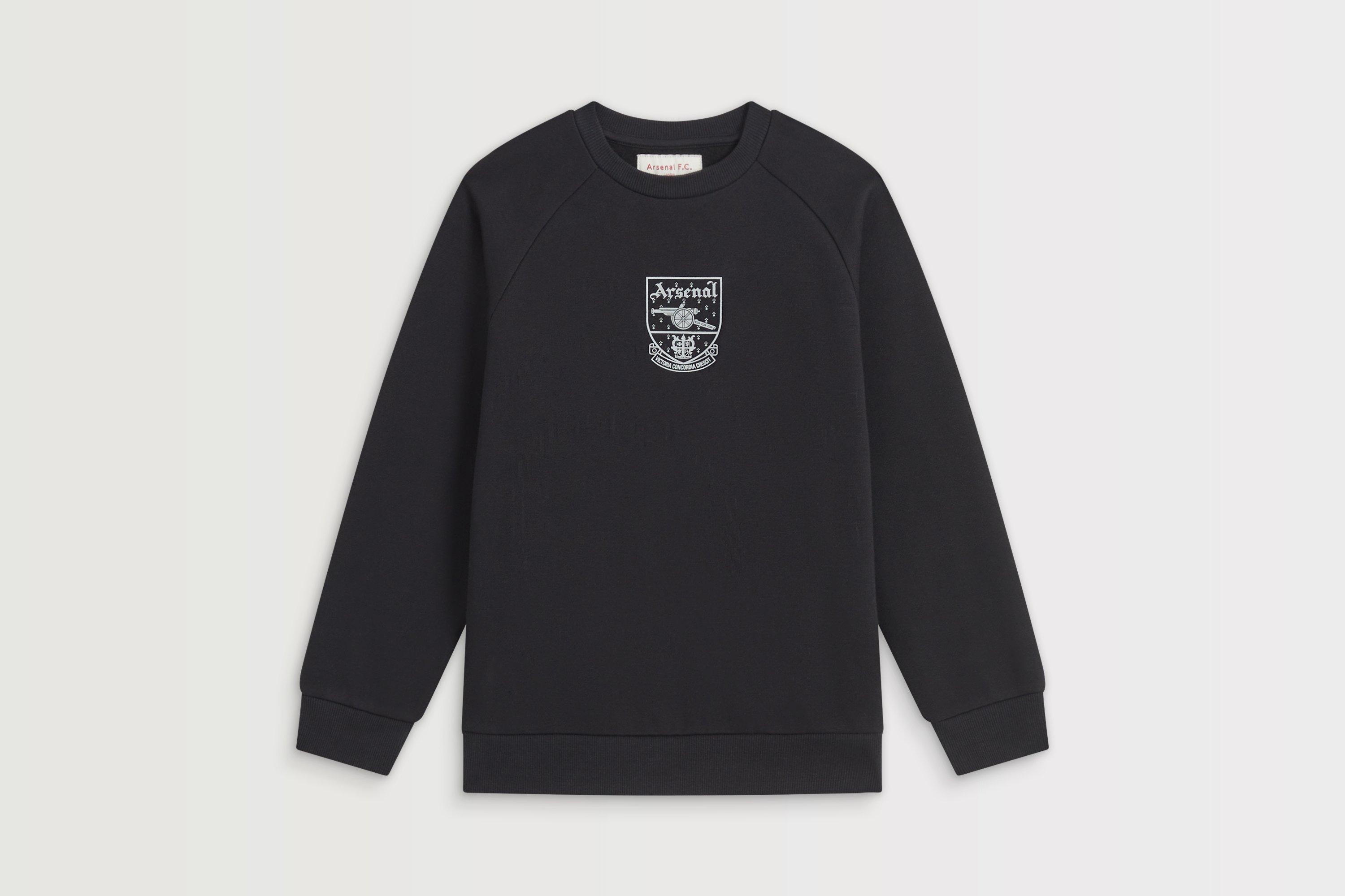 Arsenal Kids Black Concordia Sweatshirt
