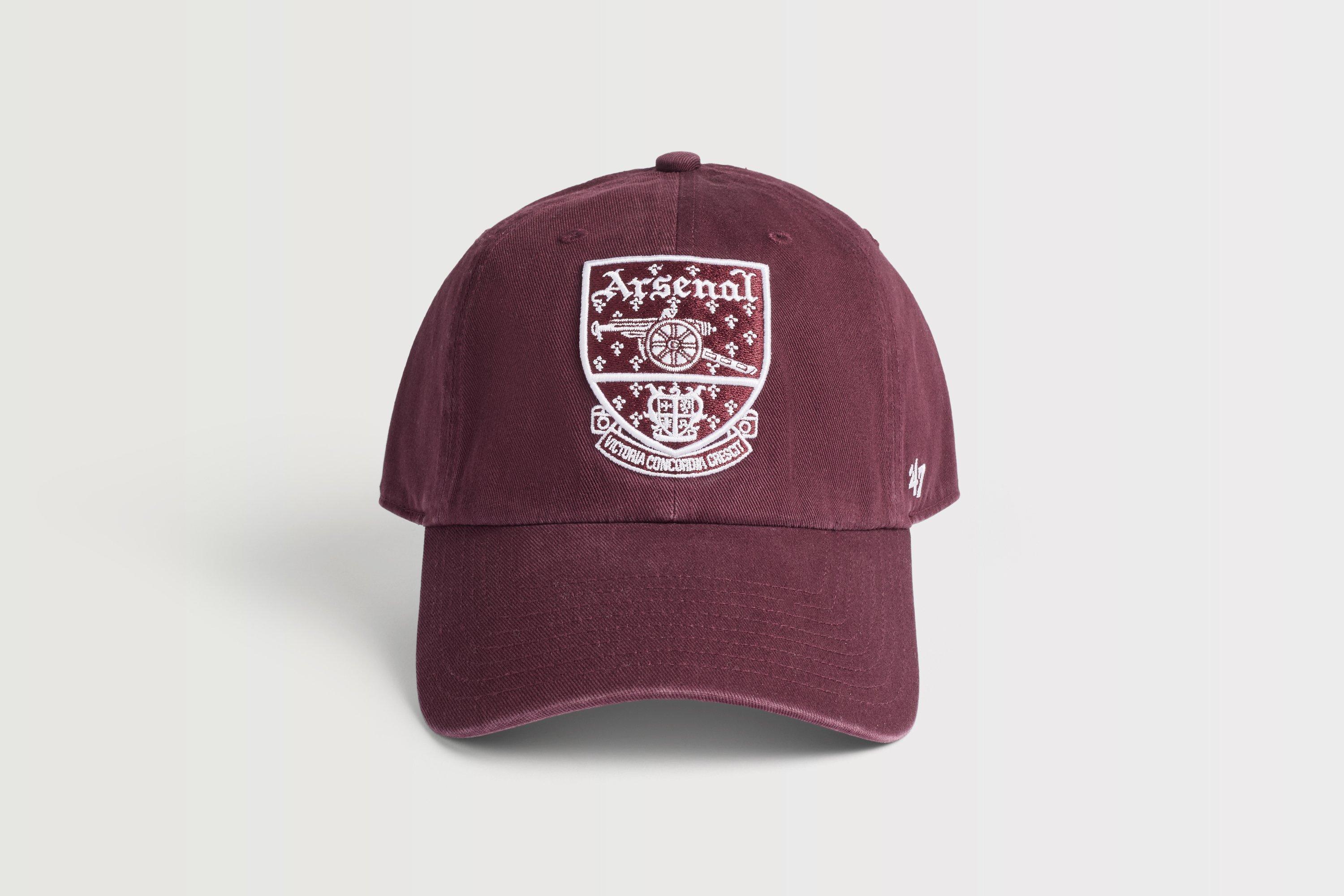 Arsenal 47 Burgundy Concordia Crest Cap