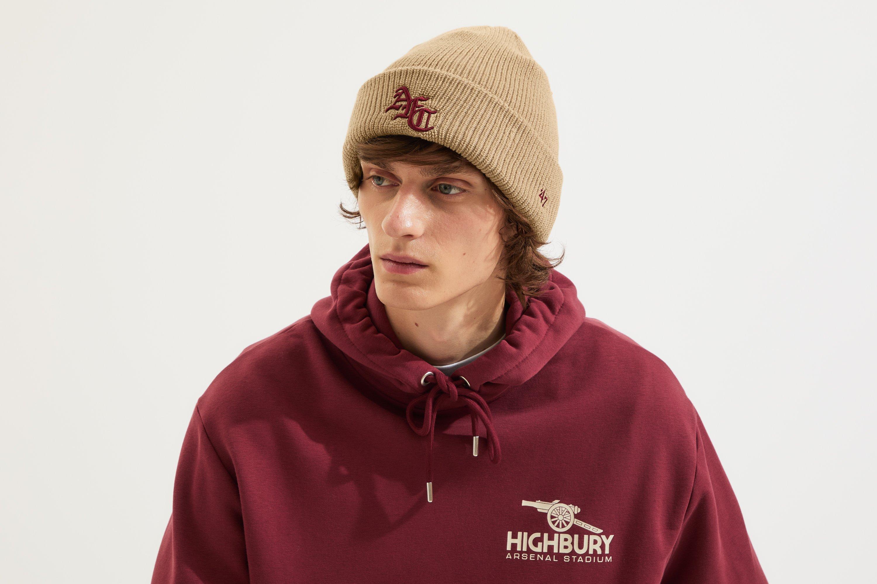 Arsenal 47 Beige Monogram Cuff Beanie