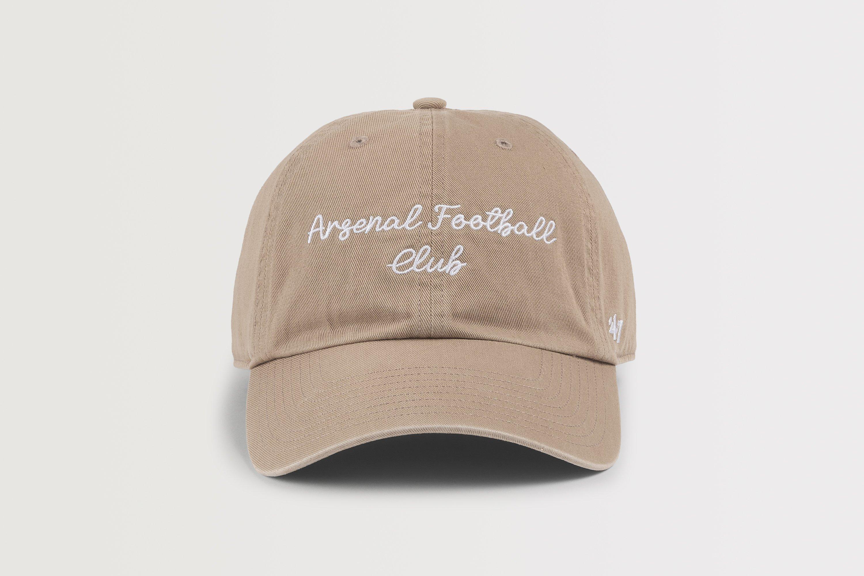 Arsenal 47 Beige Script Cap