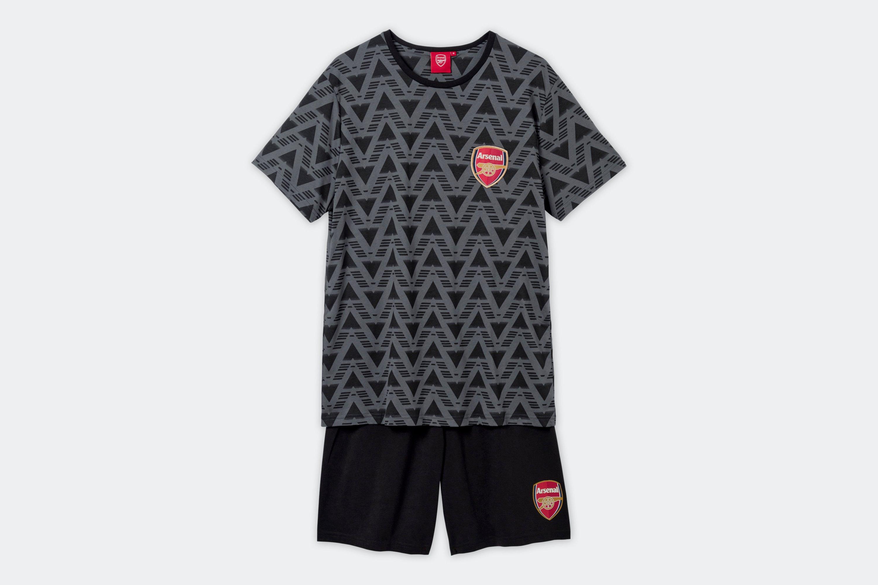 Arsenal Black Bruised Banana Shorts Pyjama