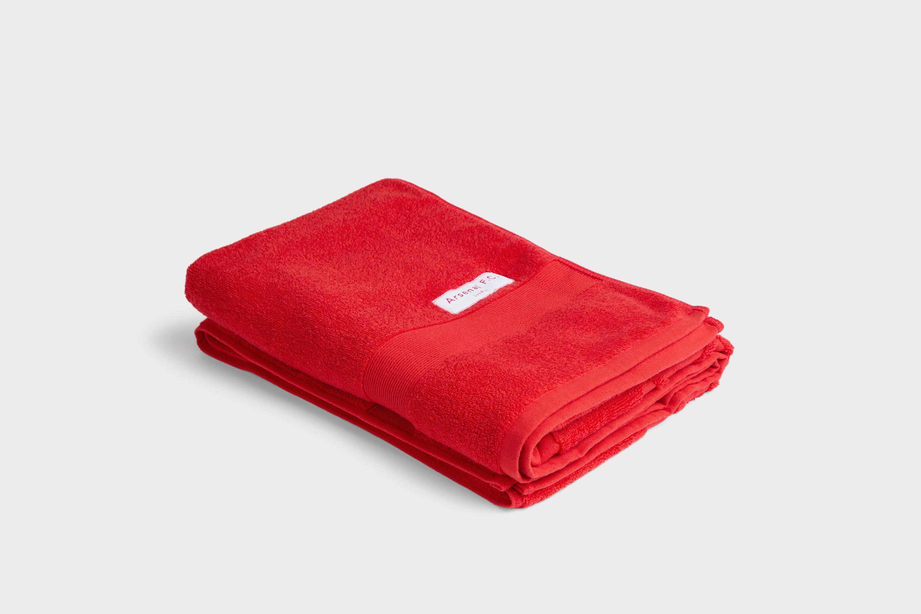 Arsenal Holloway Social Club Red Beach Towel