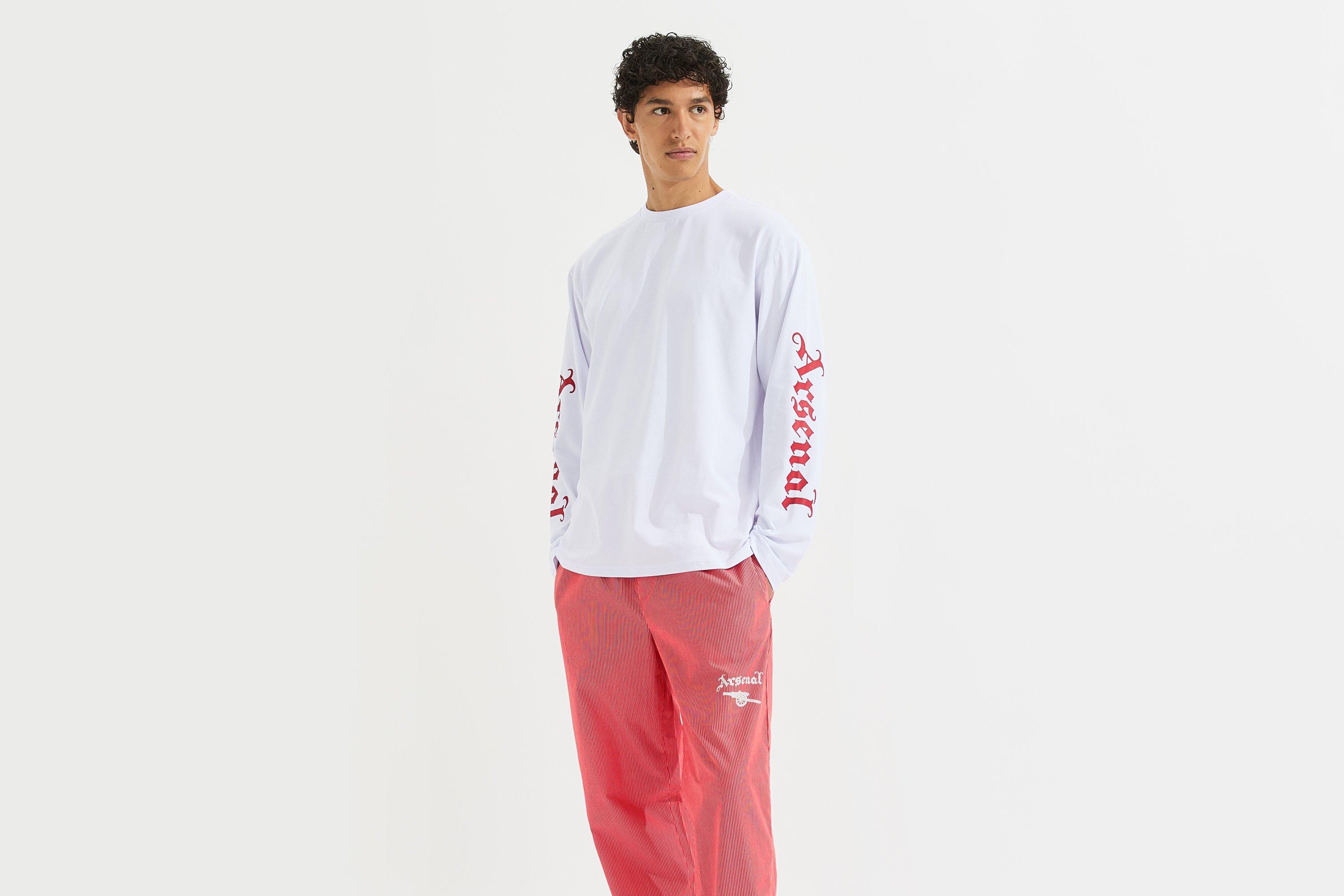 Arsenal Essentials Gothic Stripe Poplin Pyjama Set