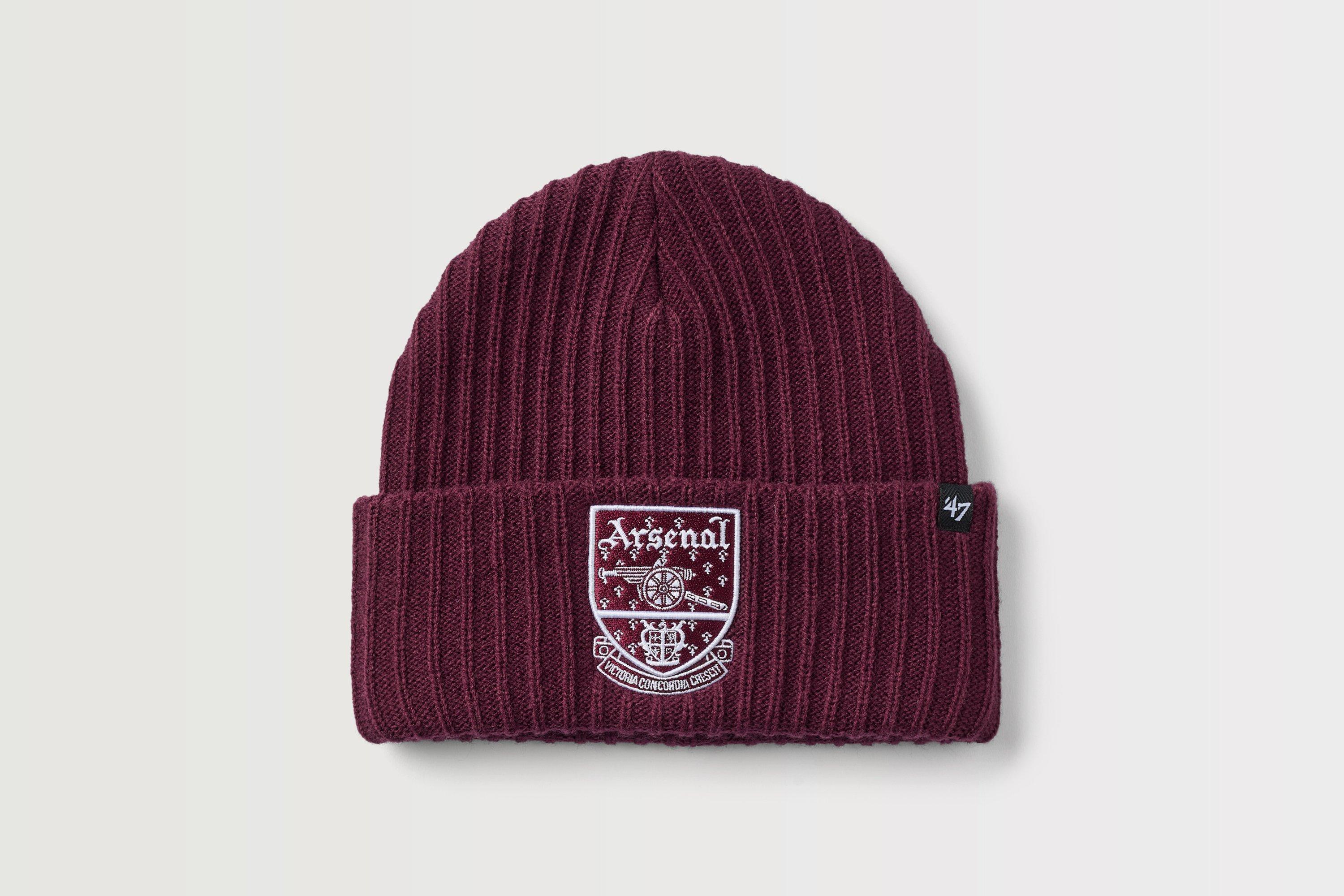 Arsenal 47 Burgundy Concordia Crest Beanie