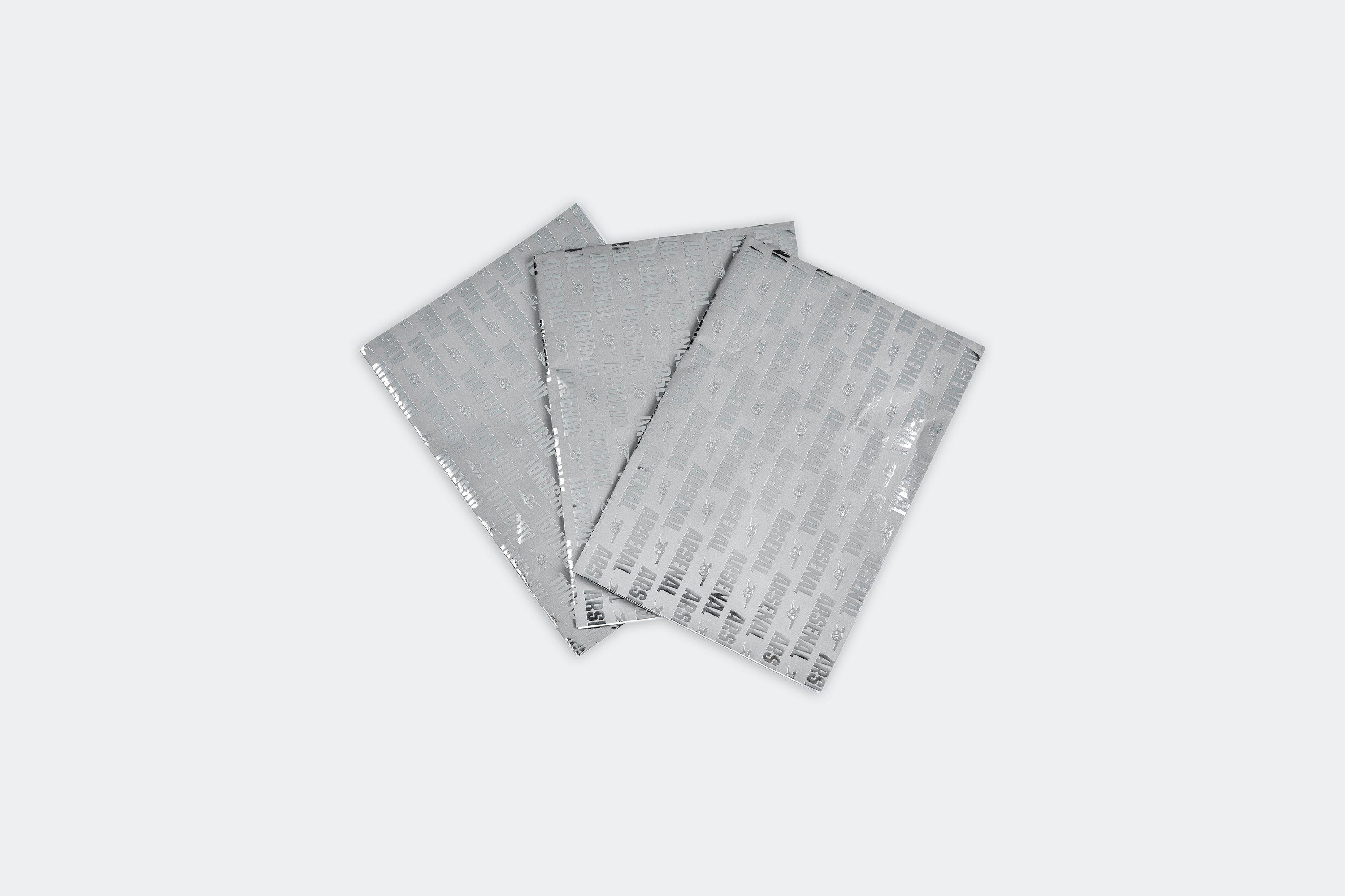 Arsenal Silver Wrapping Paper