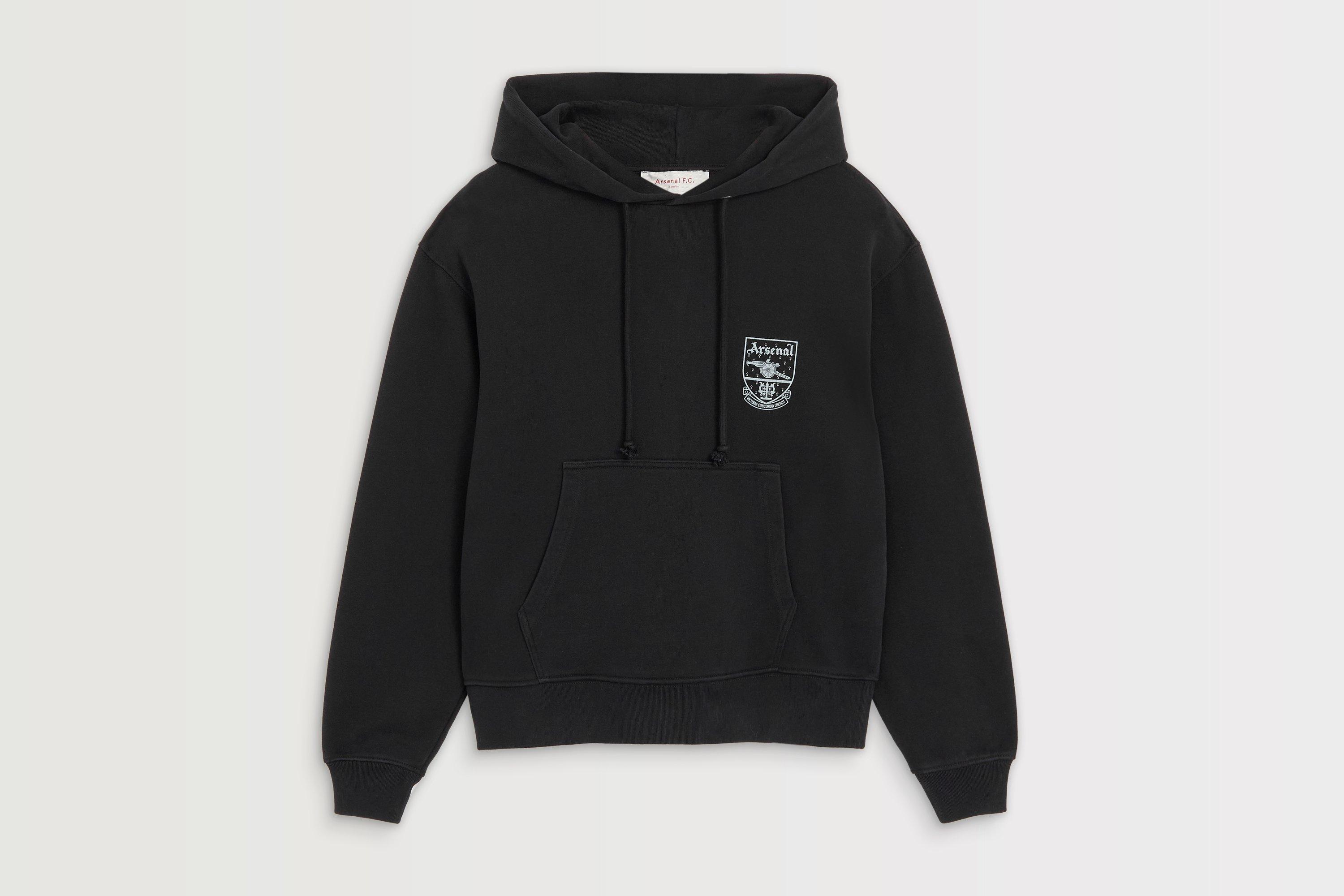 Arsenal Womens Black Concordia Hoodie