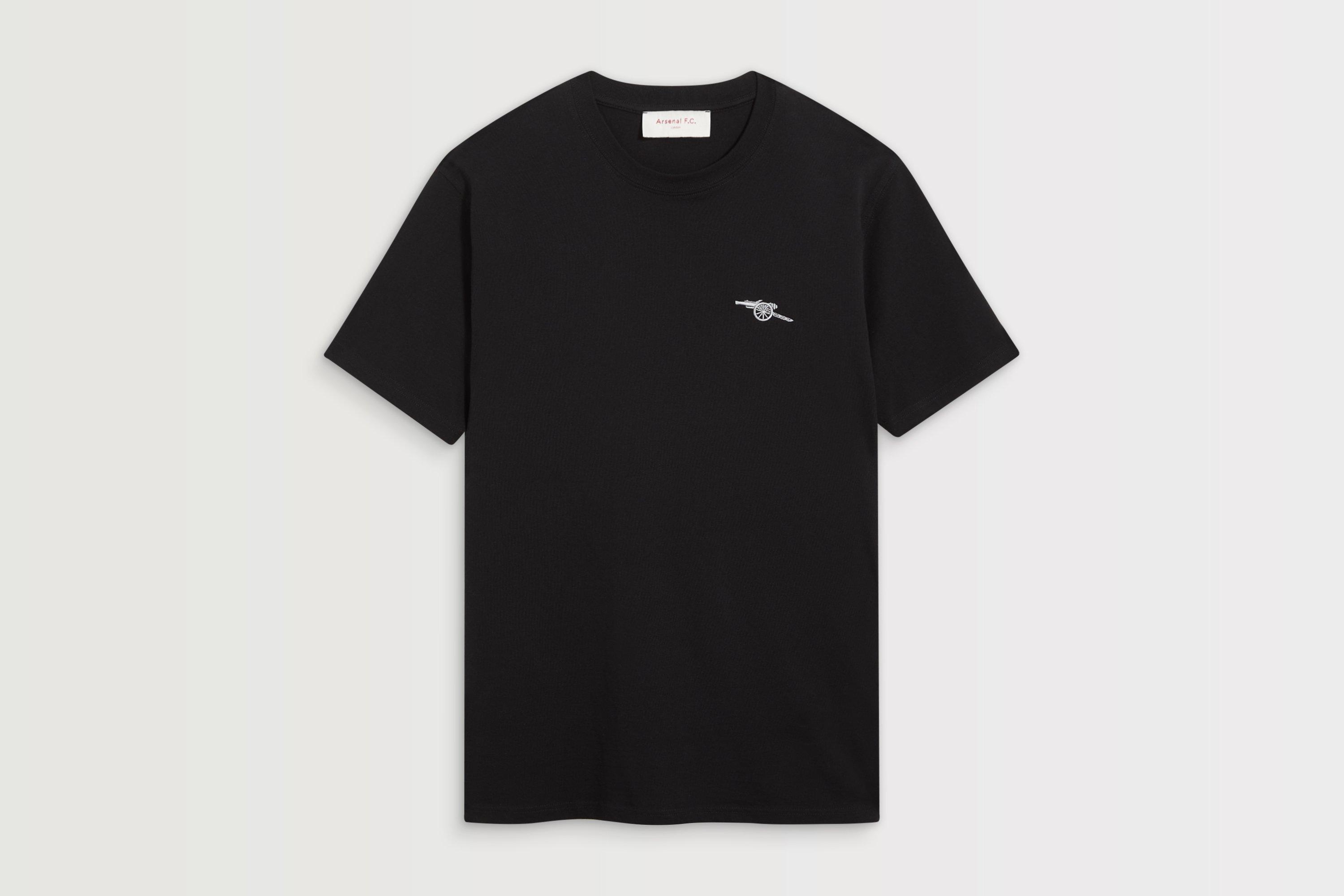 Arsenal Essentials Black Cannon T-Shirt
