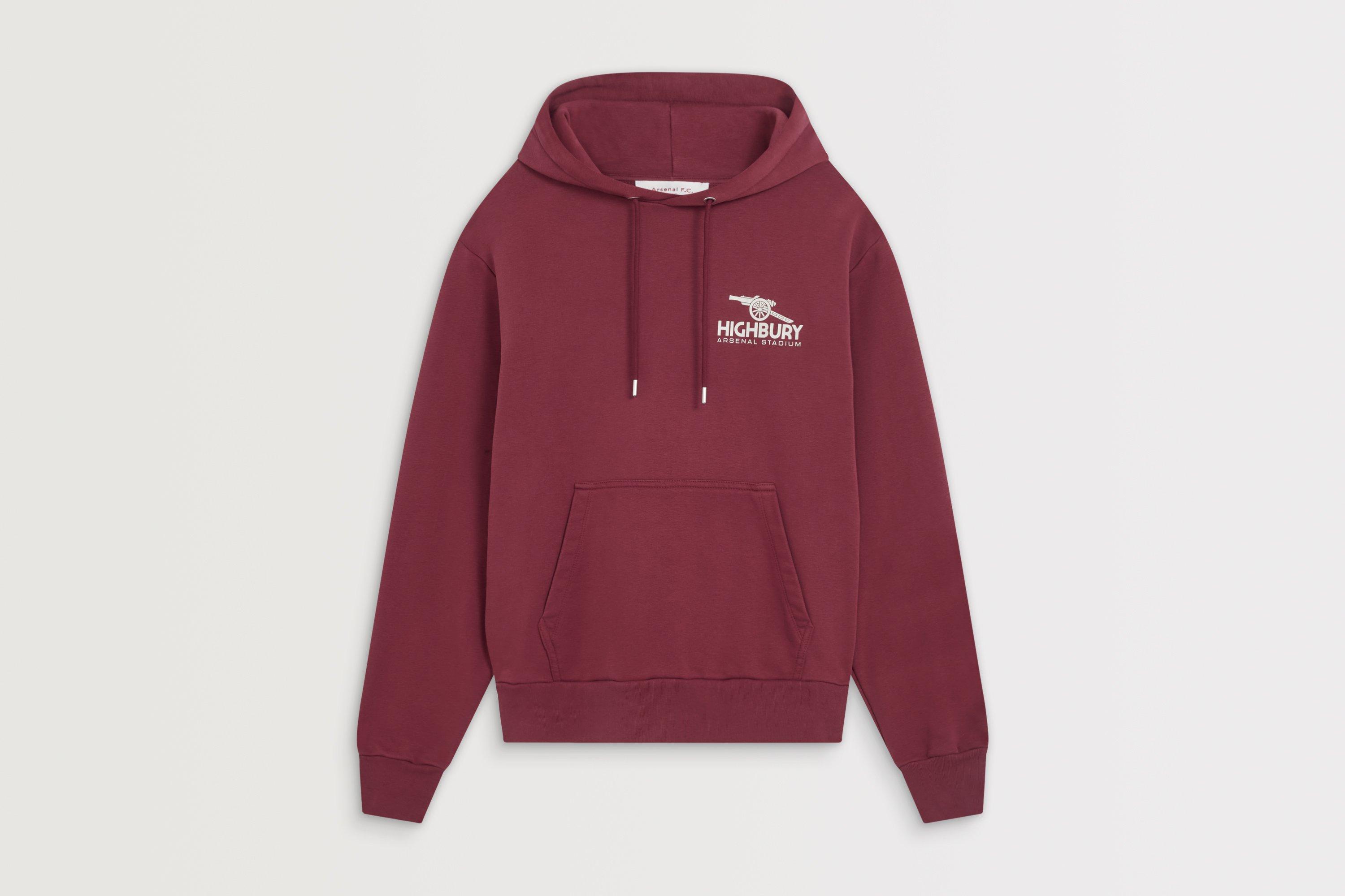 Arsenal Classics Burgundy East Stand Hoodie