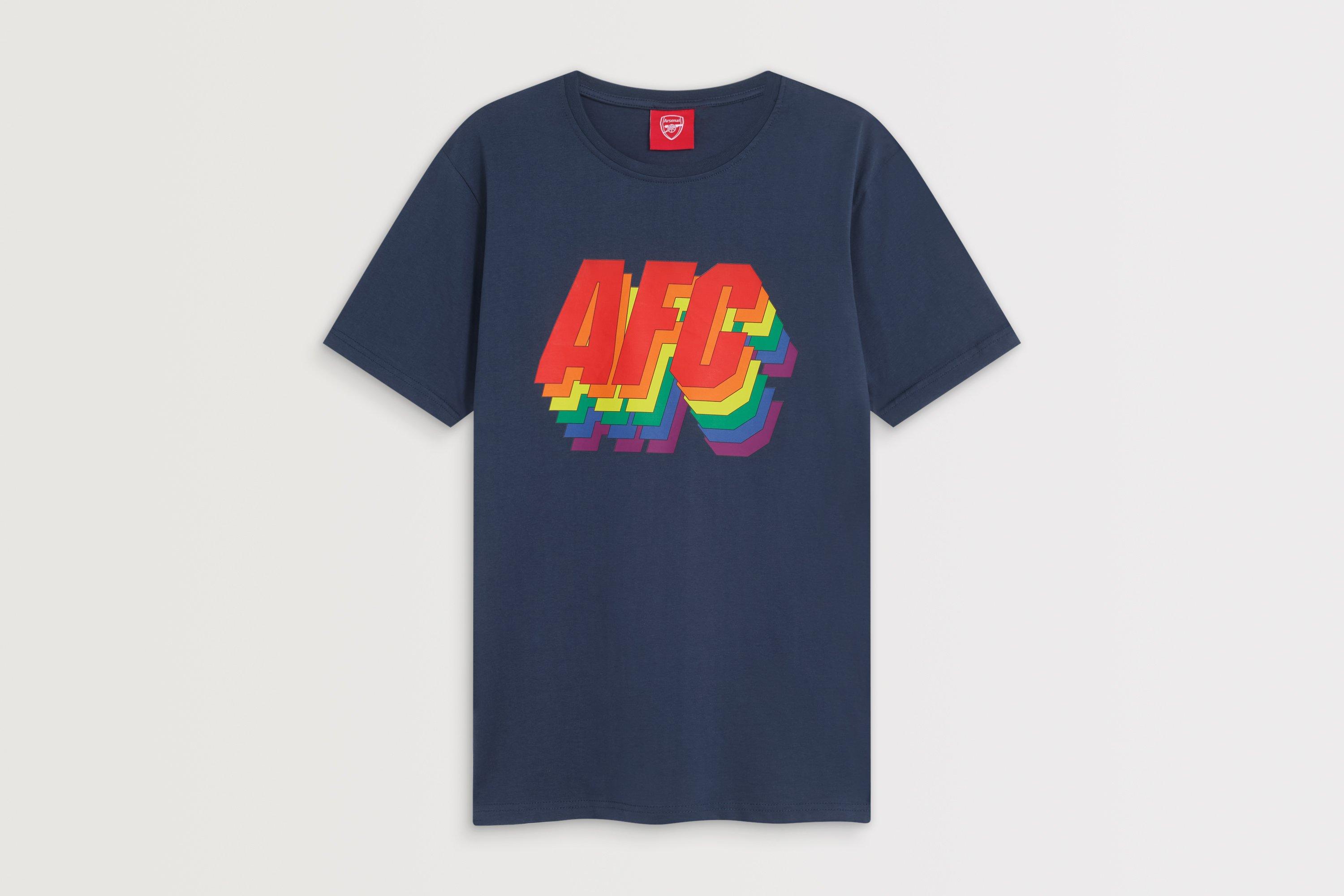 Arsenal Navy Pride T-Shirt in Navy
