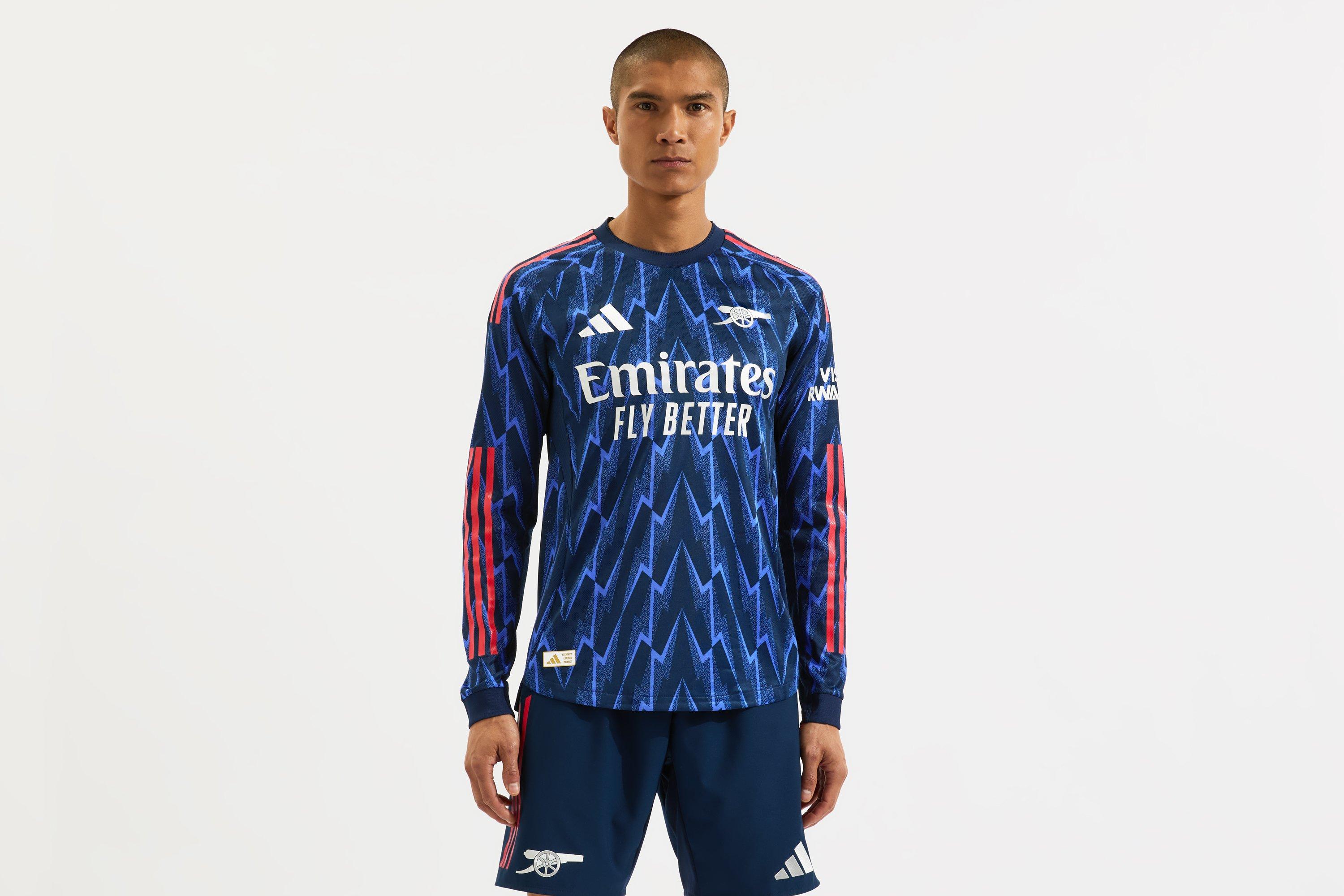 Arsenal adidas 25/26 Authentic Long Sleeved Away Shirt