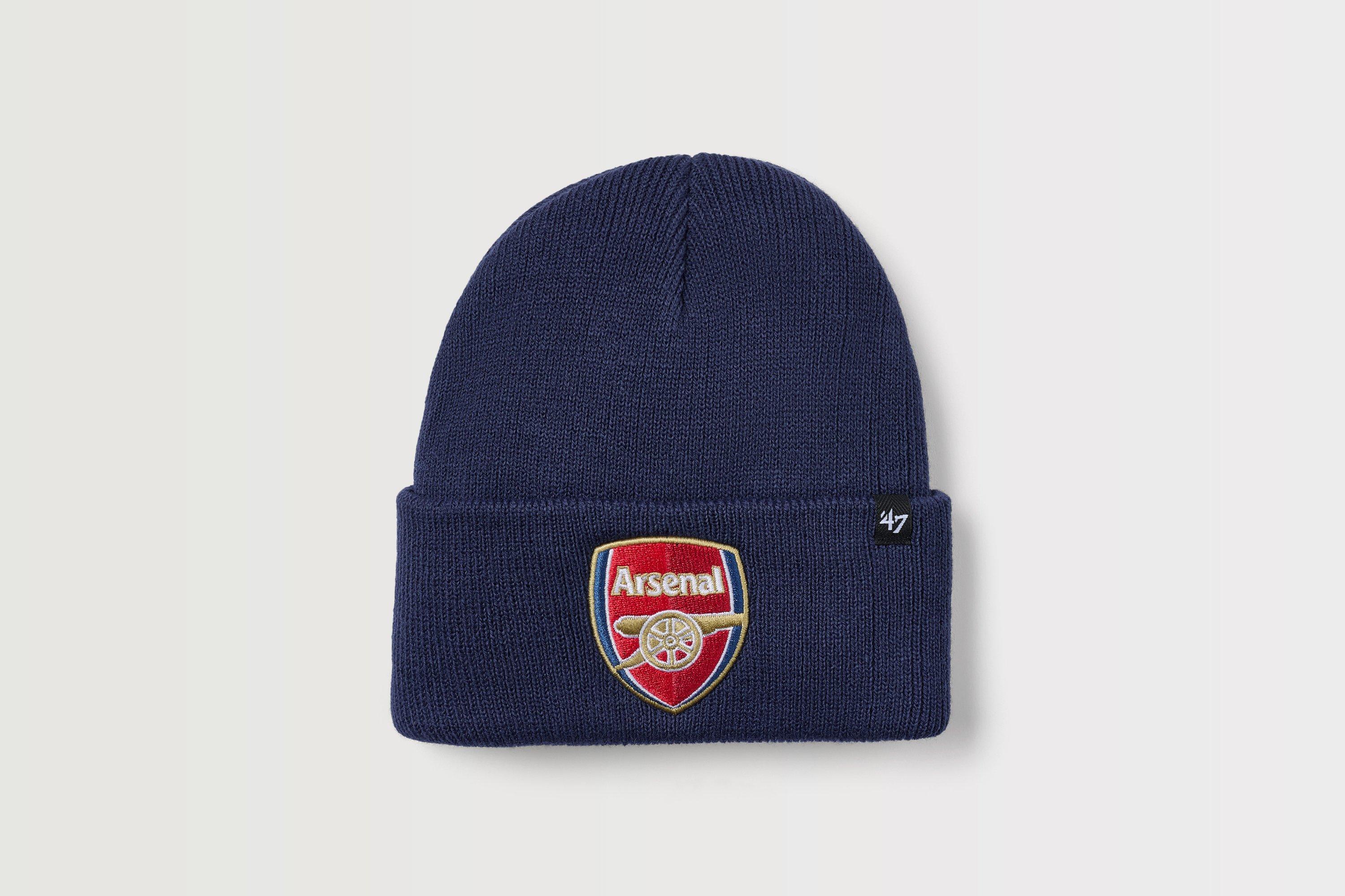 Arsenal Kids 47 Navy Crest Beanie