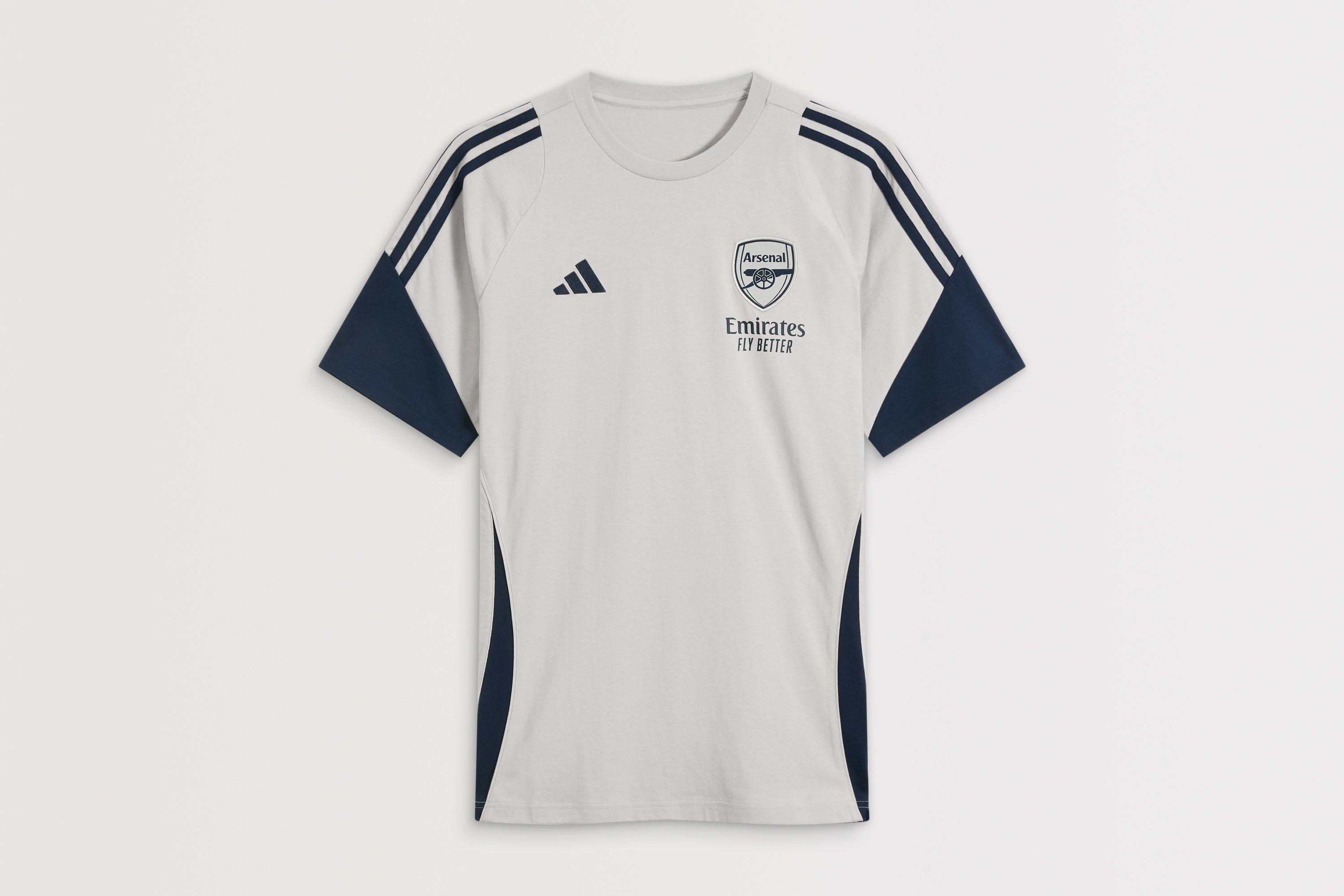 Arsenal adidas 25/26 Grey Training T-Shirt