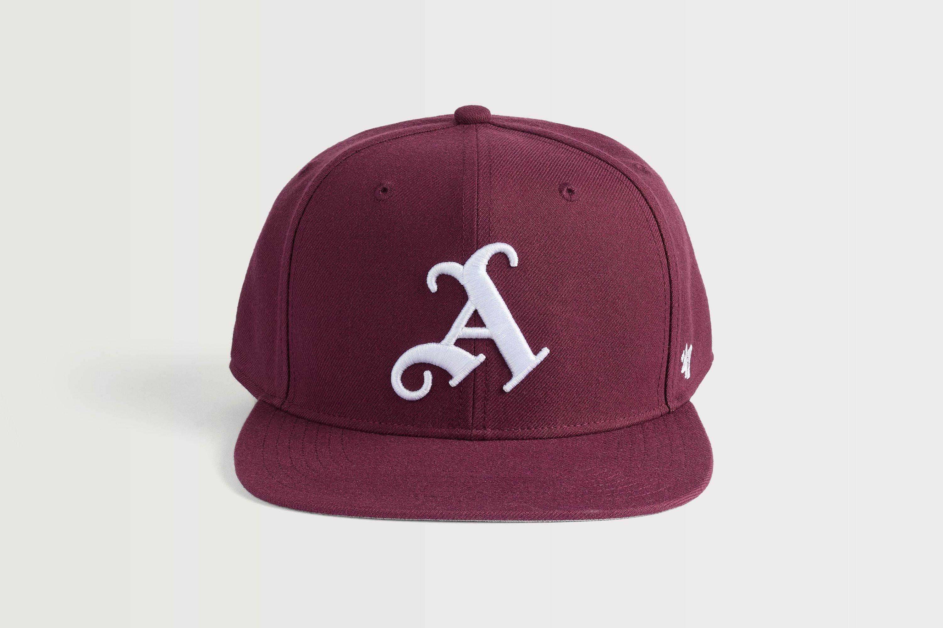 Arsenal 47 Burgundy Snapback Gothic A Cap