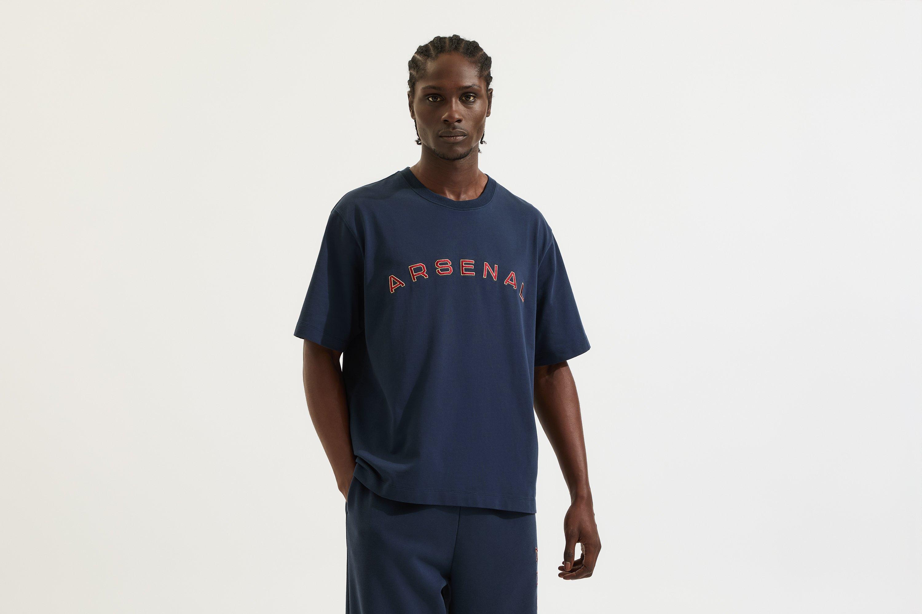 Arsenal Classics Navy Stadium T-Shirt