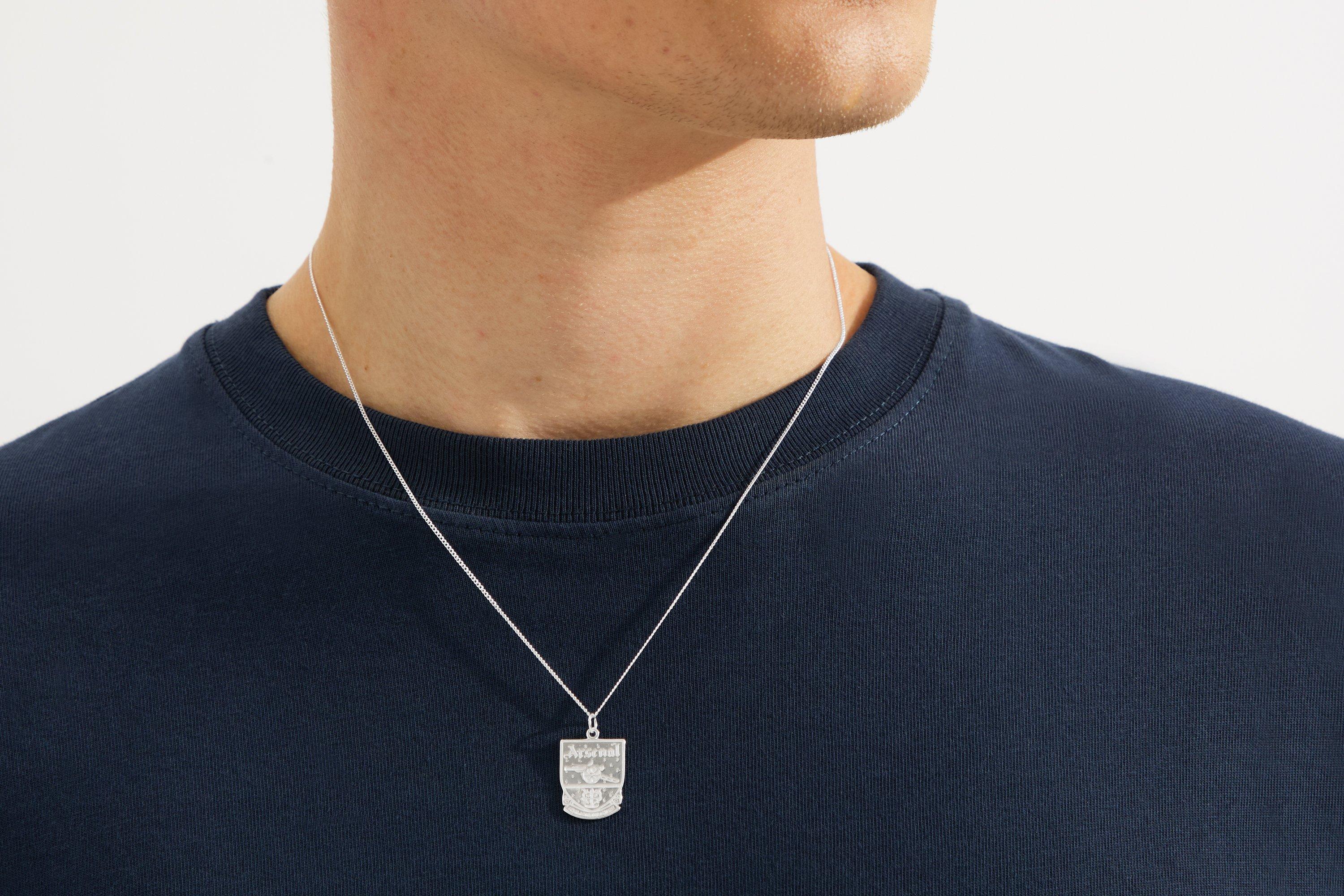 Arsenal Sterling Silver Crest Pendant