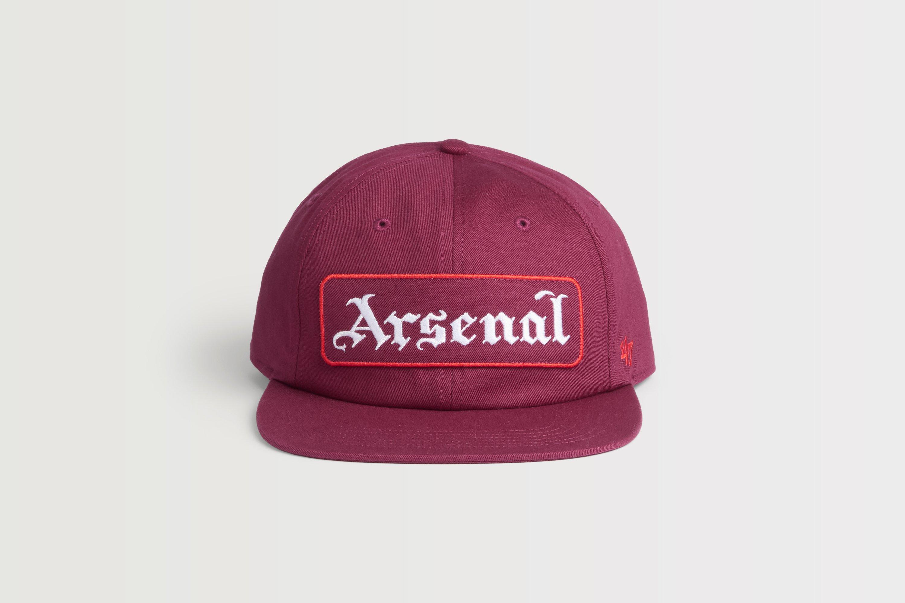 Arsenal 47 North London Classic Red Bar Cap