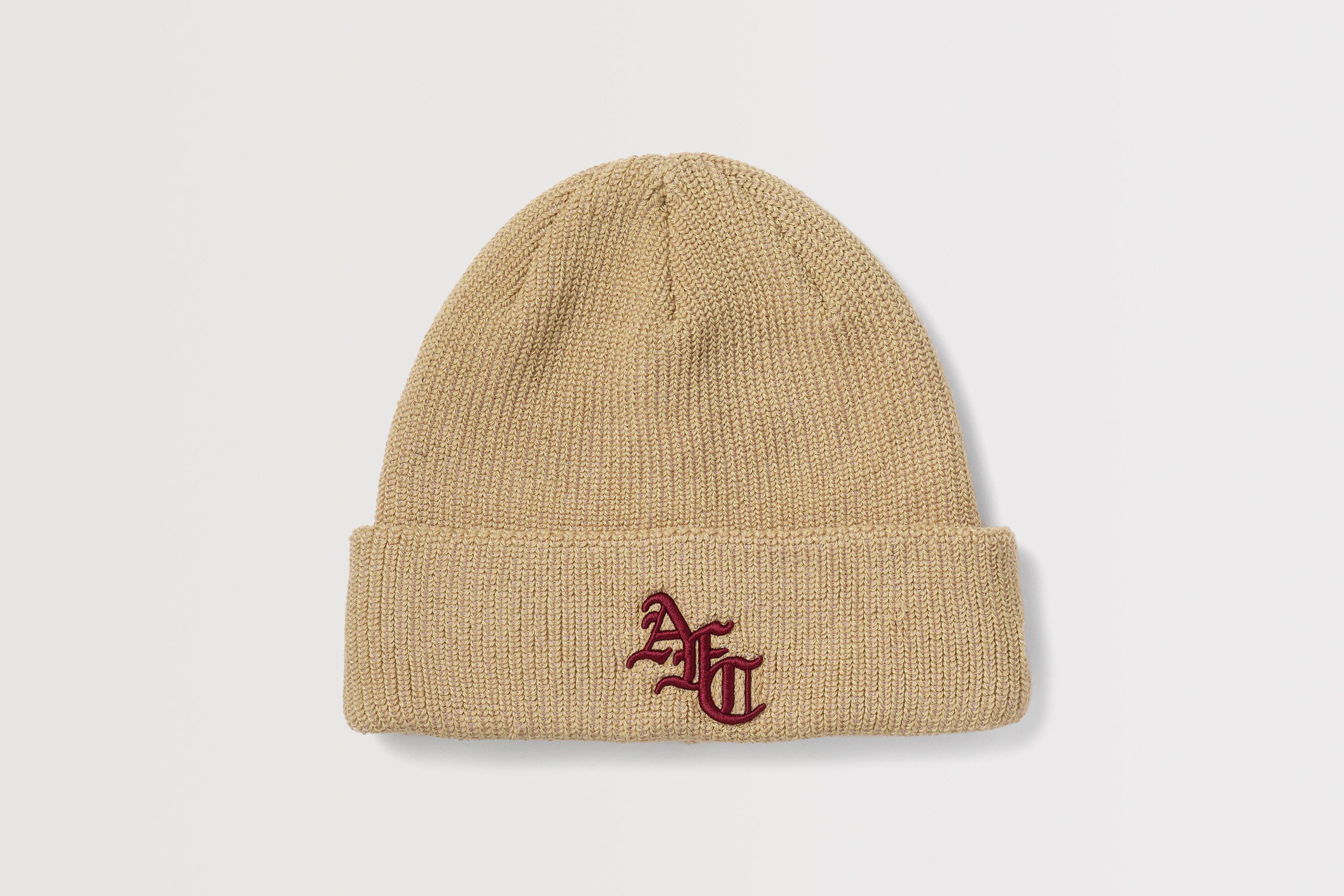 Arsenal 47 Beige Monogram Cuff Beanie