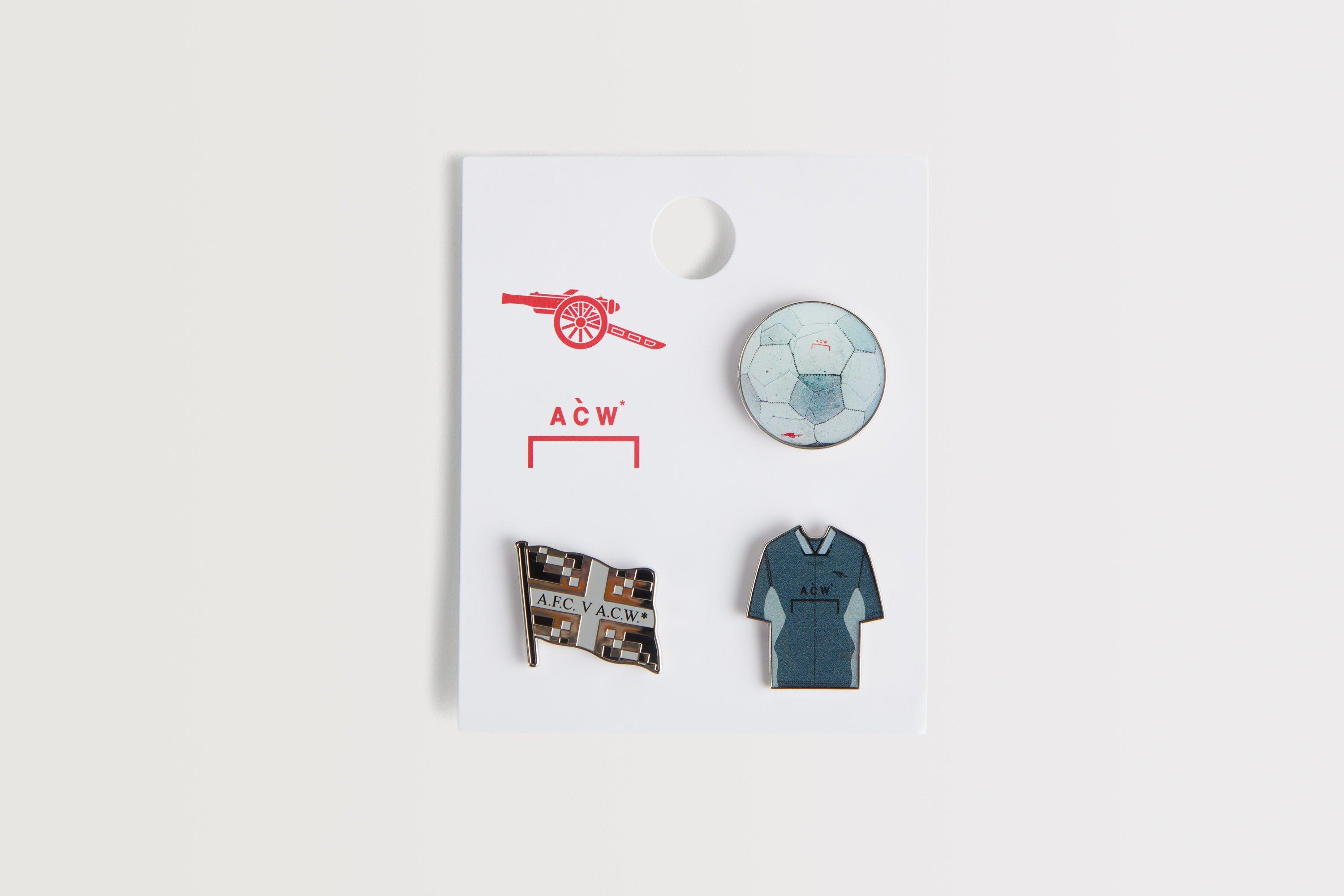 Arsenal x A-COLD-WALL* Derby Pins