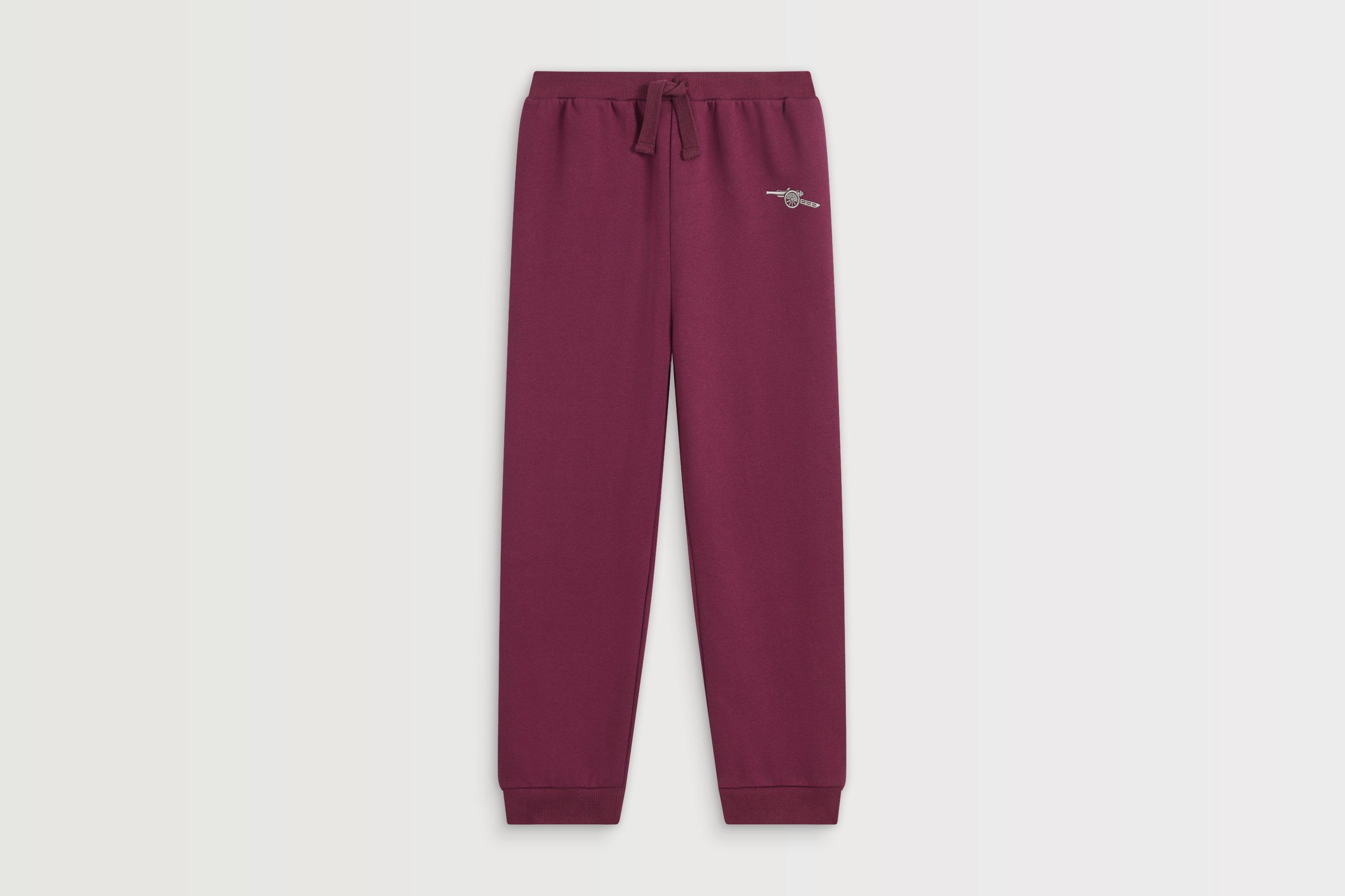 Arsenal Kids Burgundy Cannon Joggers