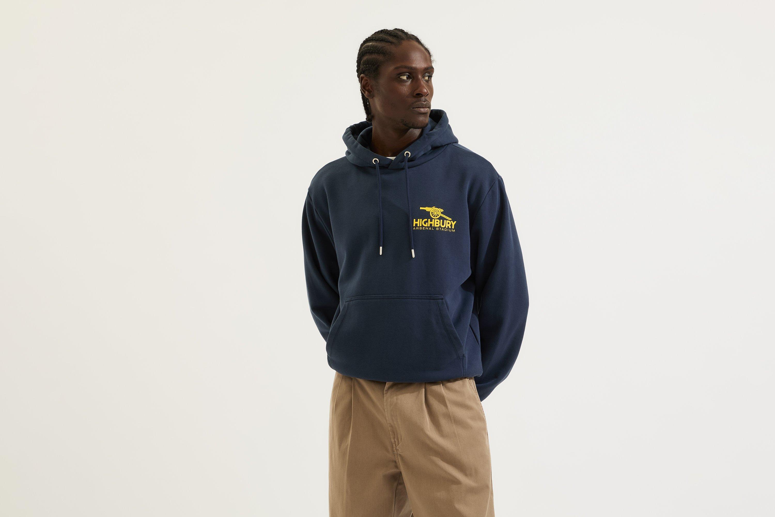 Arsenal Classics Navy East Stand Hoodie