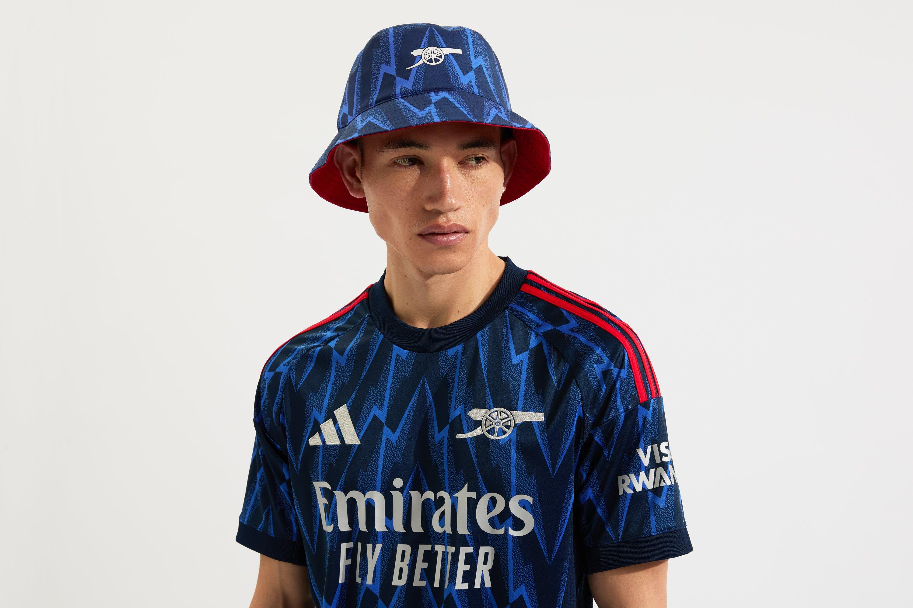 Arsenal adidas 25/26 Away Bucket Hat