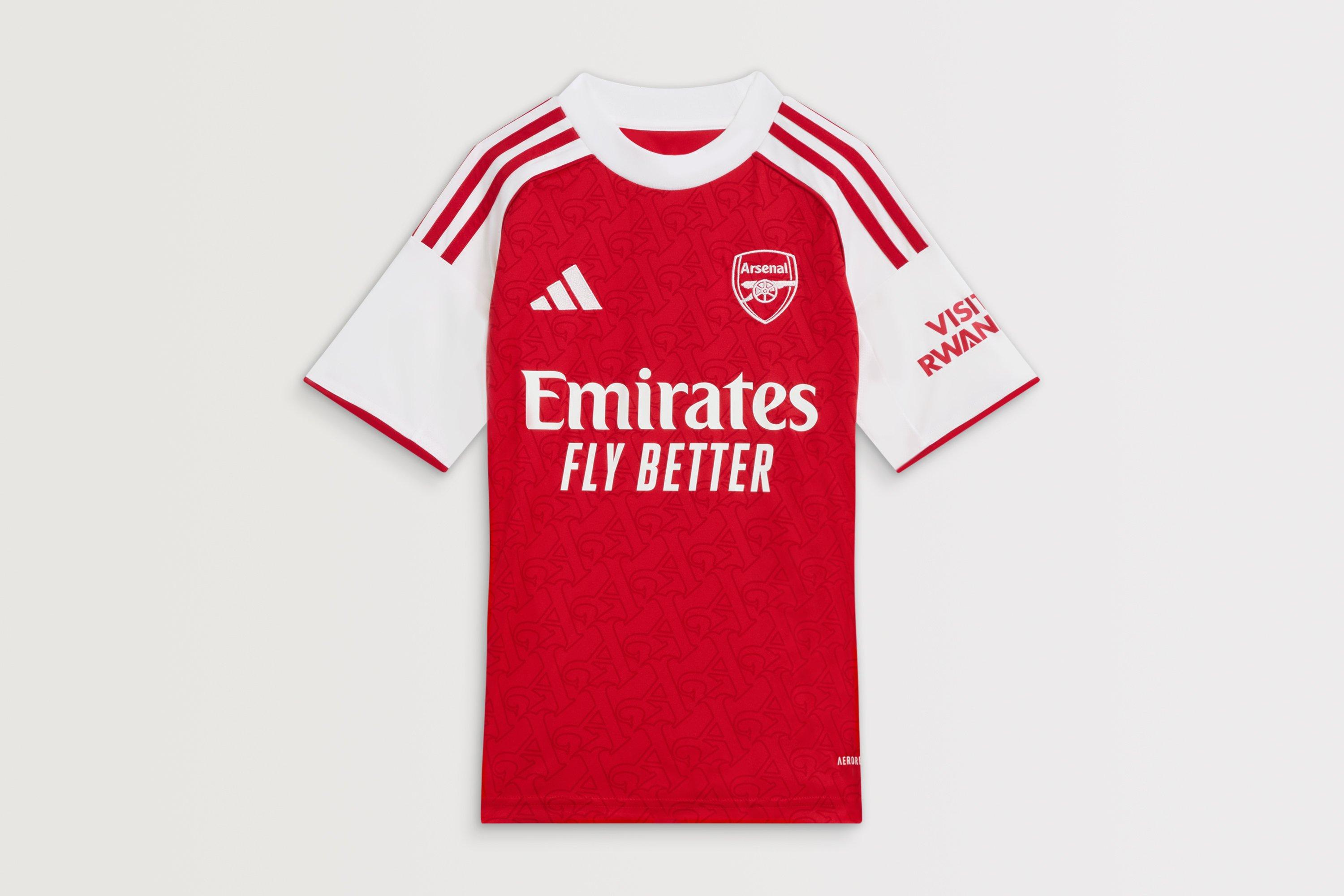Arsenal adidas Kids UWCL Champions Home Shirt