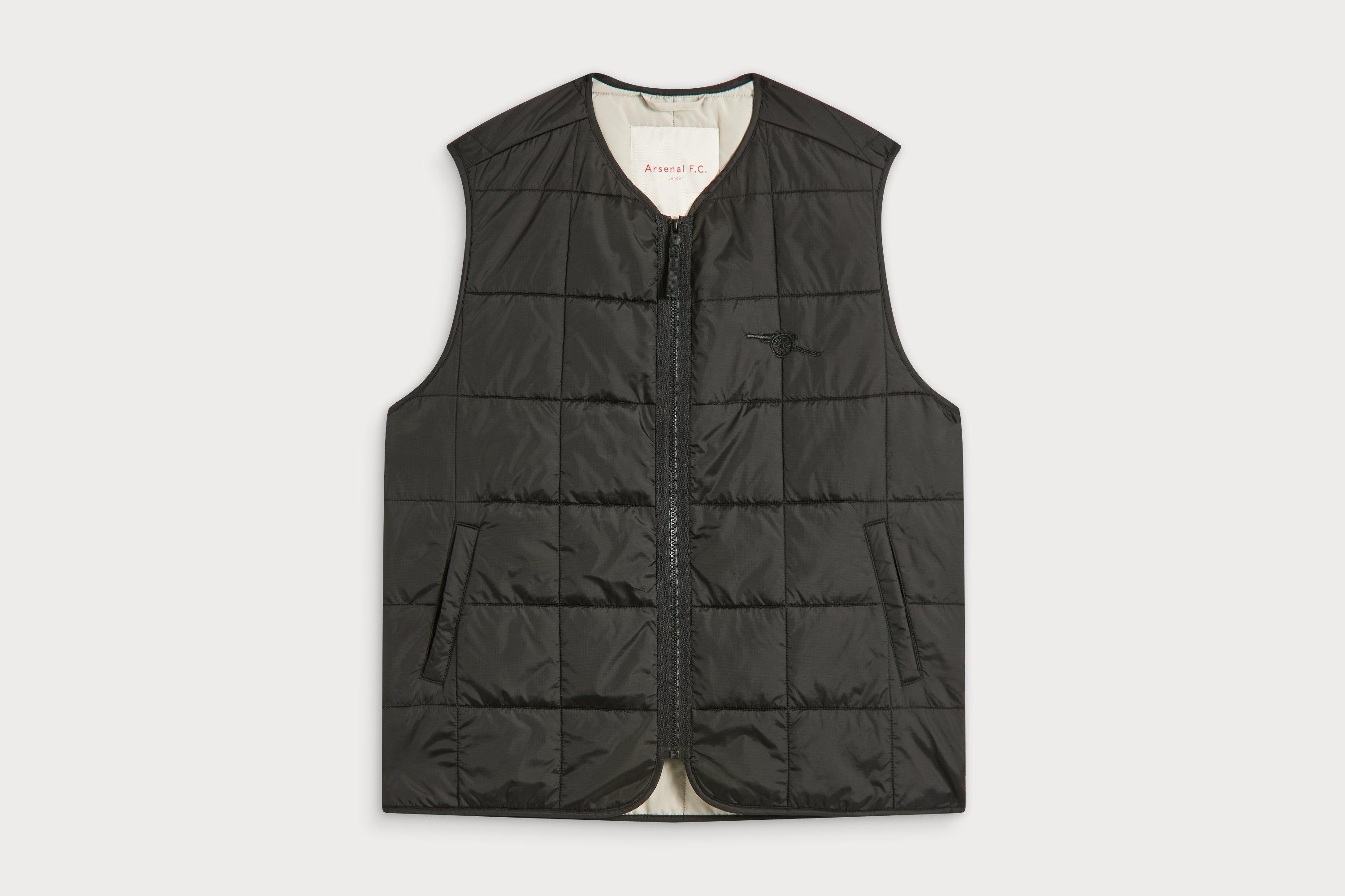 Arsenal Holloway Social Club Black Gilet