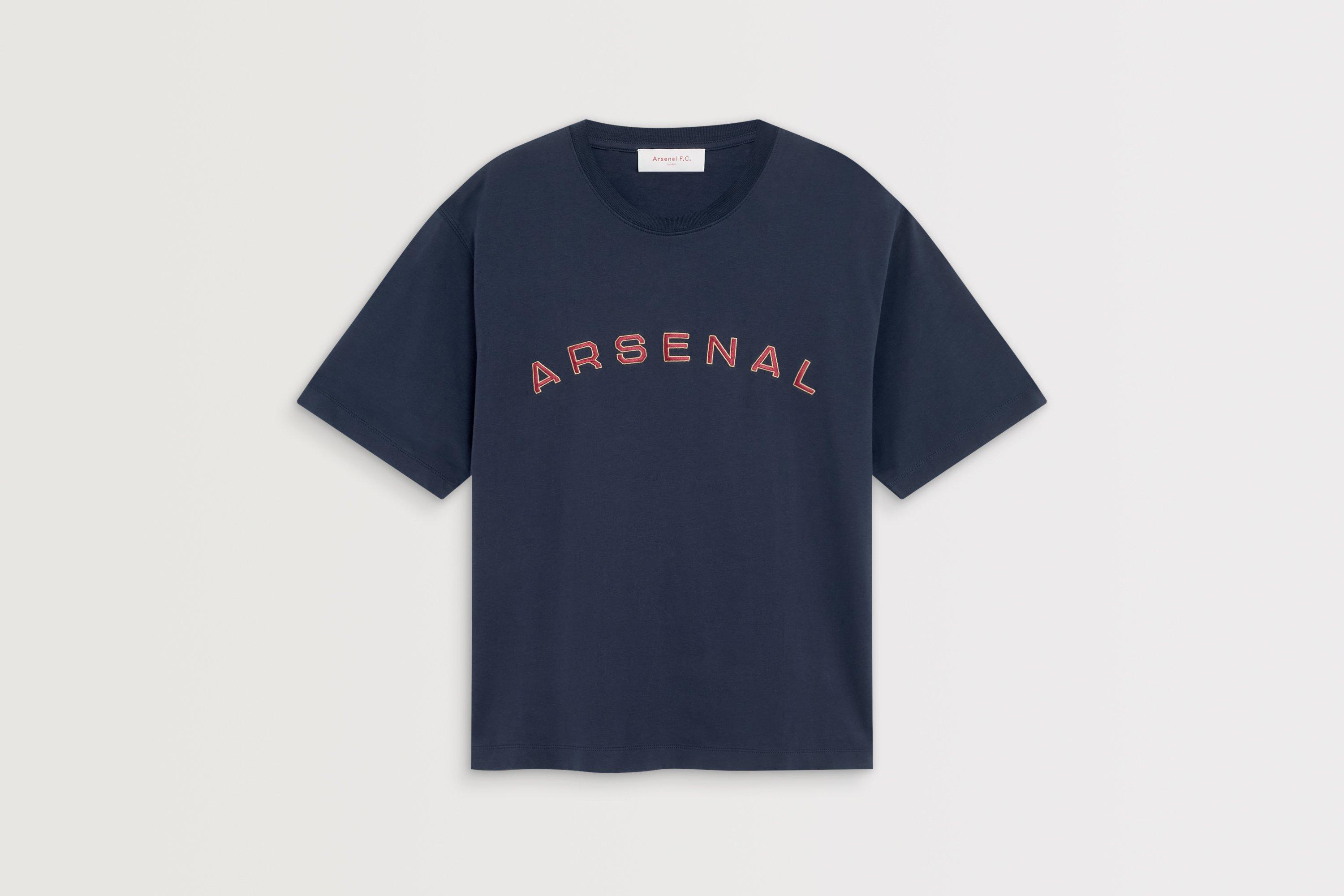 Arsenal Classics Navy Stadium T-Shirt